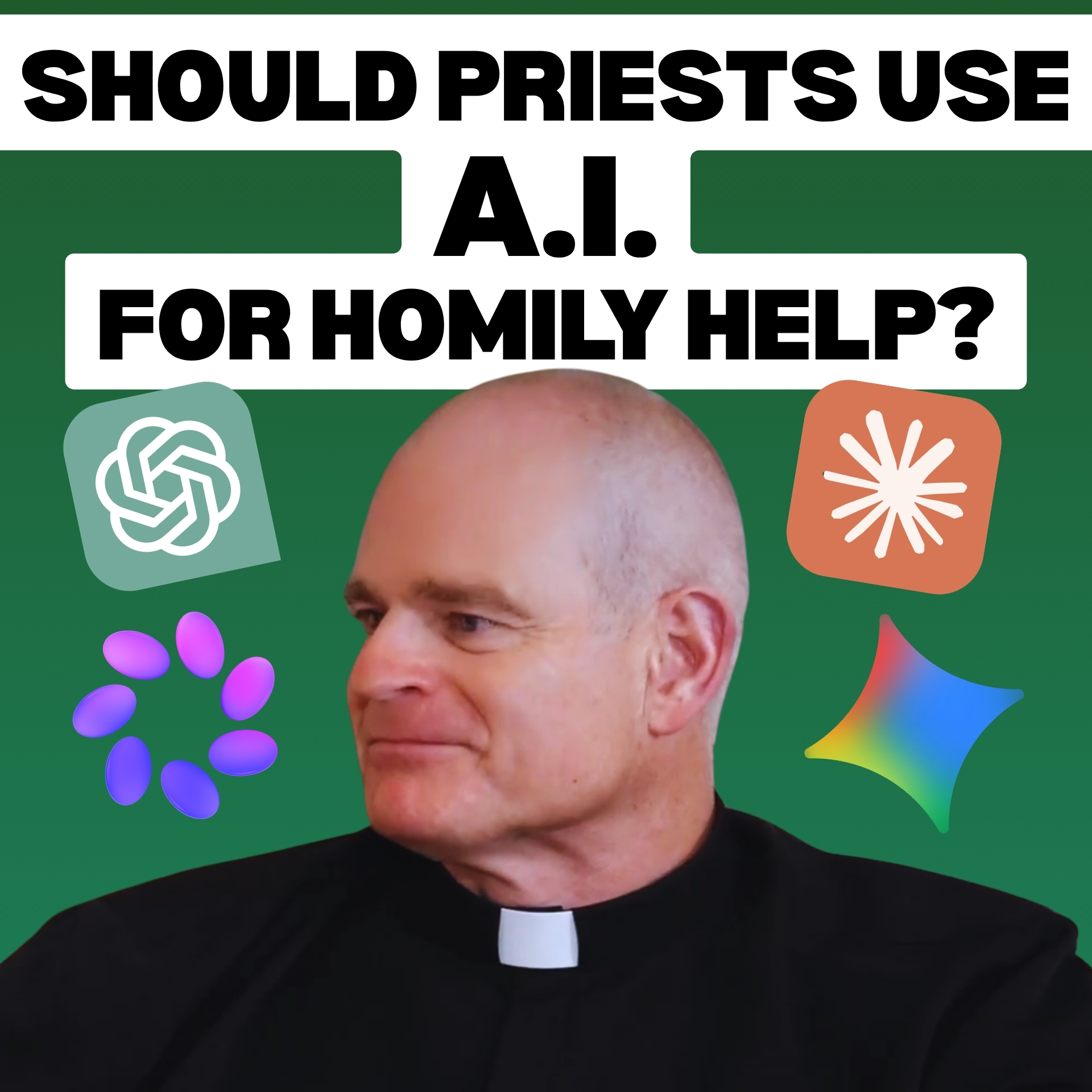 Should priests use A.I. for homily help? A Silicon Valley priest offers some ethical guardrails episode artwork