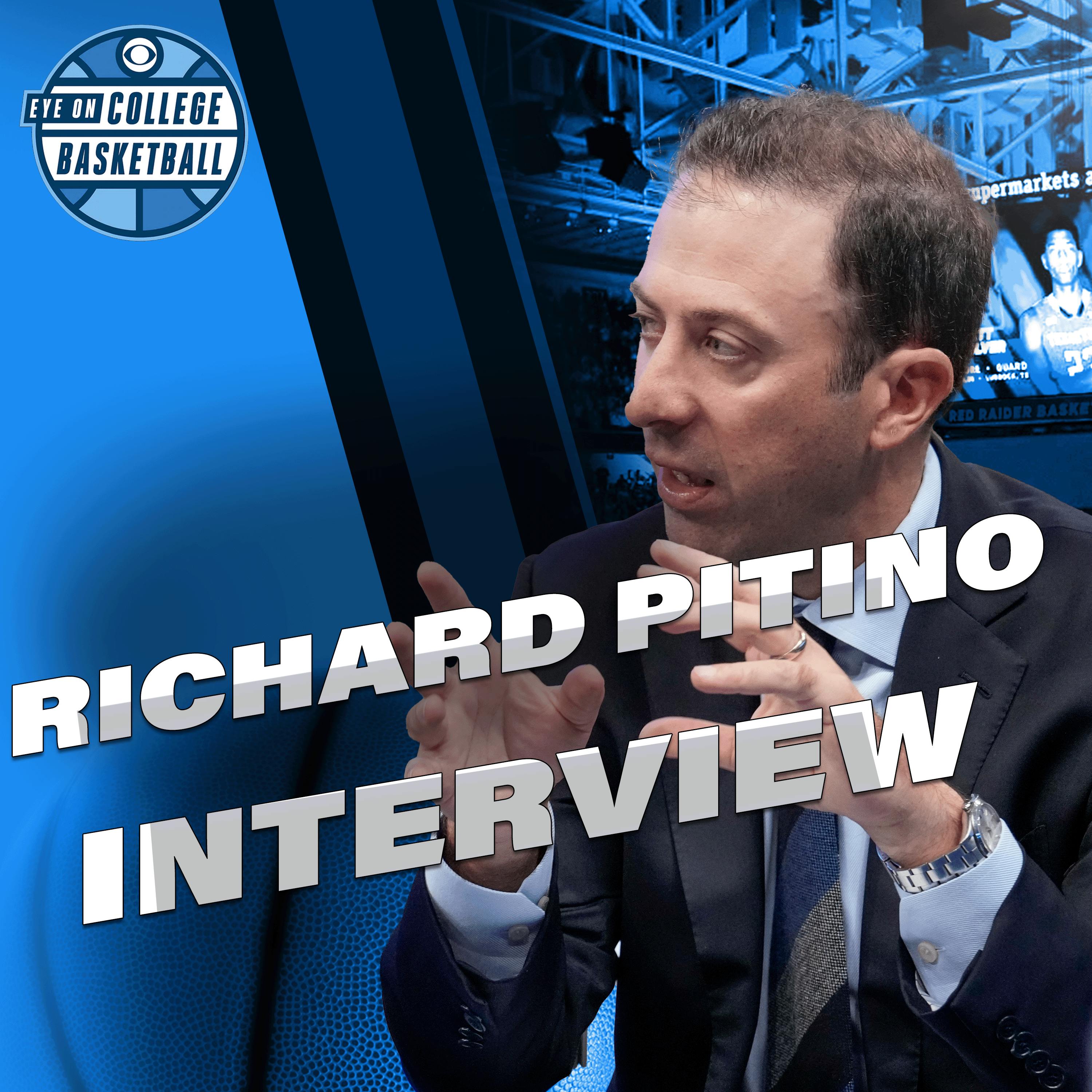 Richard Pitino was SURPRISED to see his Dad in the Big East Coach Group Chat | College Basketball
