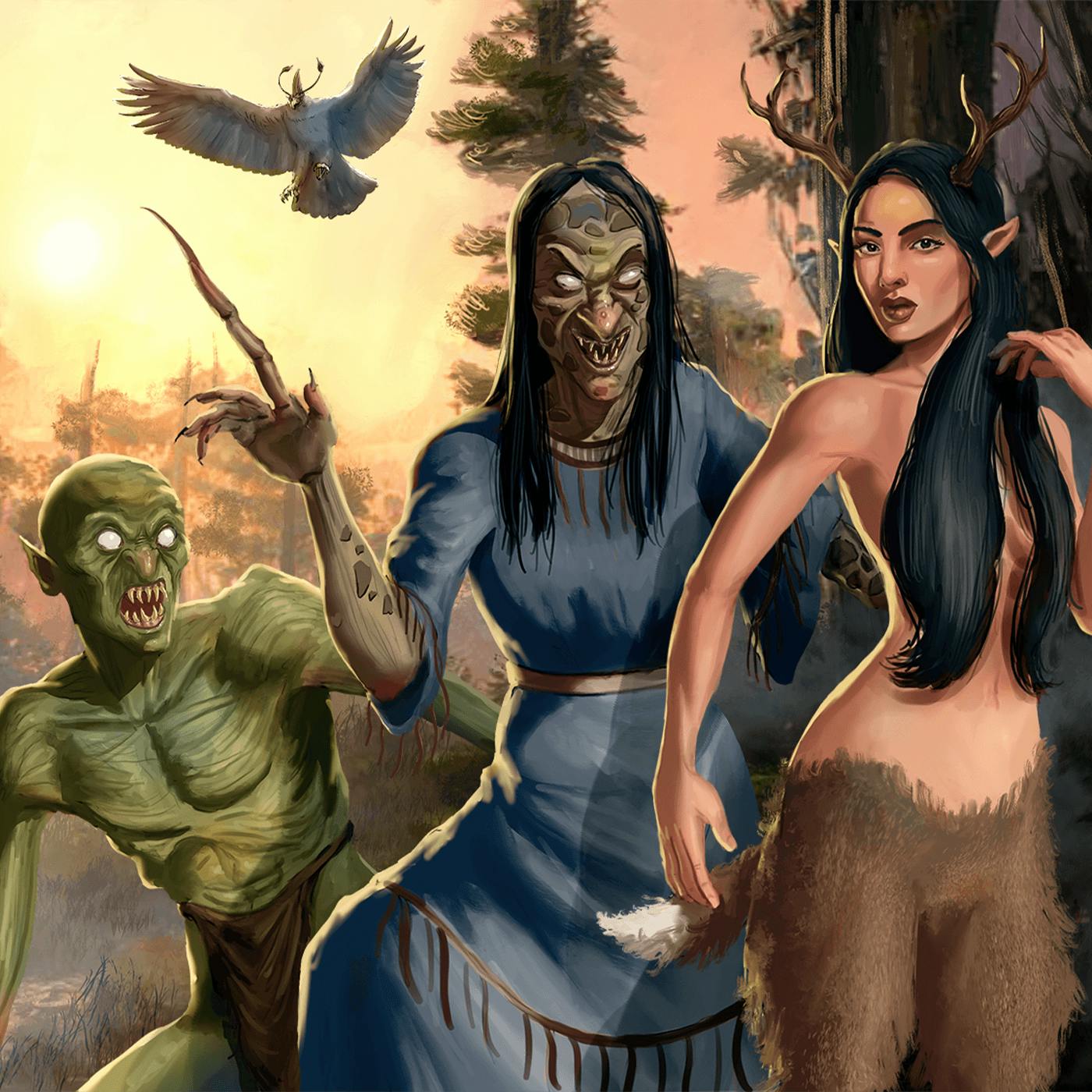 Episode 40: The Strange & Terrifying Creatures of Native American Folklore -  (Exploring Native American Folklore)