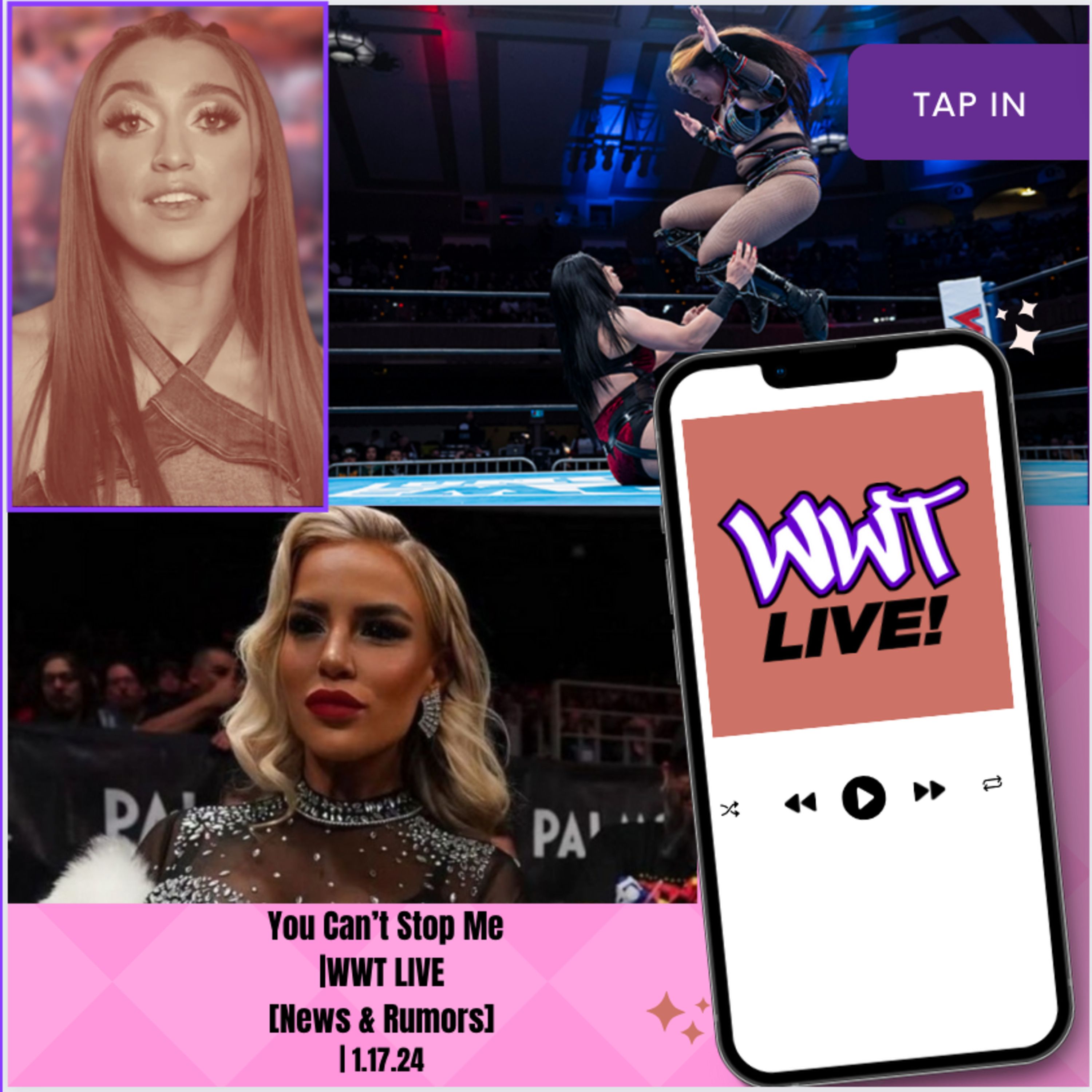 You Can’t Stop Me | WWT LIVE [News & Rumors]| 1.17.24 episode artwork