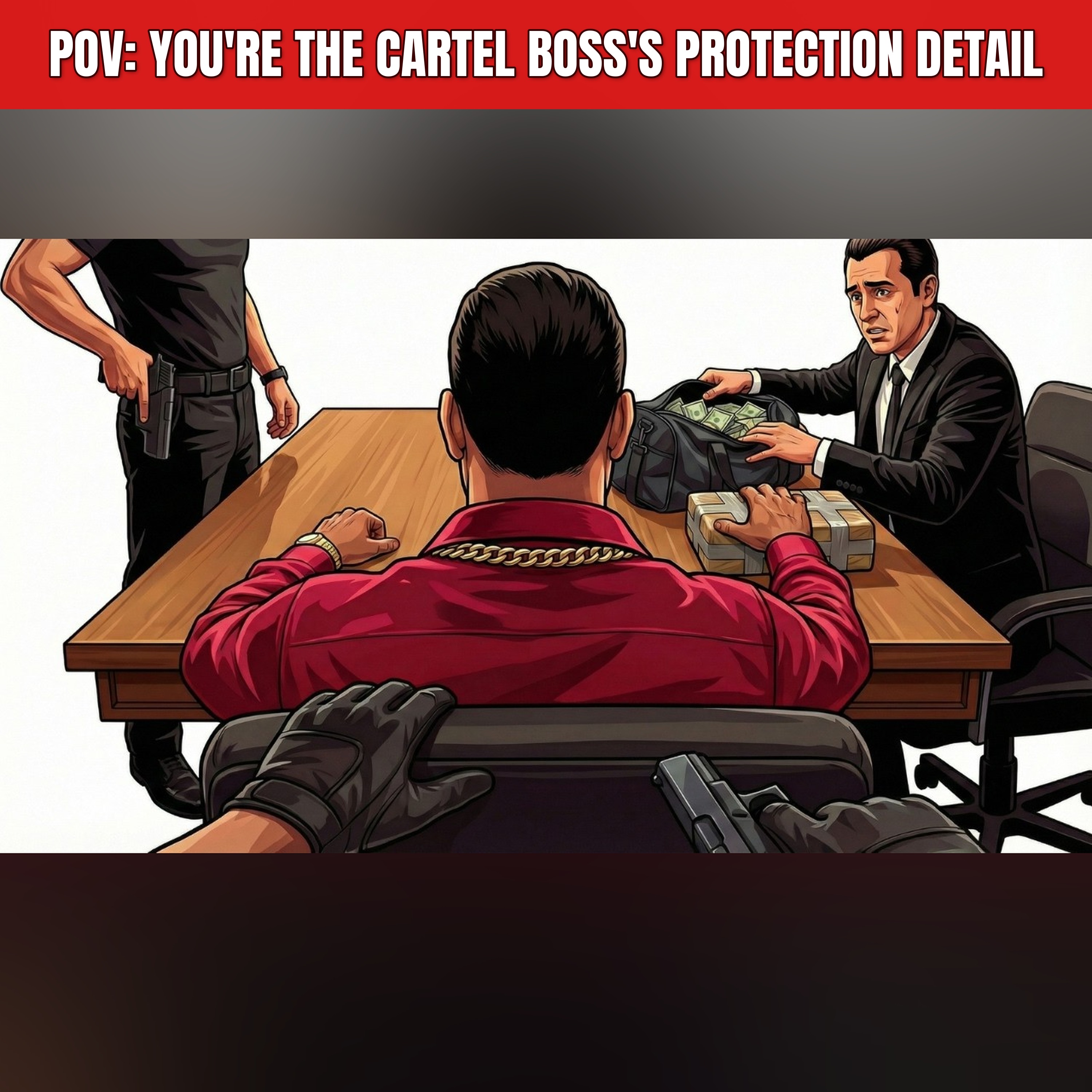 POV: You're the Cartel Boss's Protection Detail episode artwork