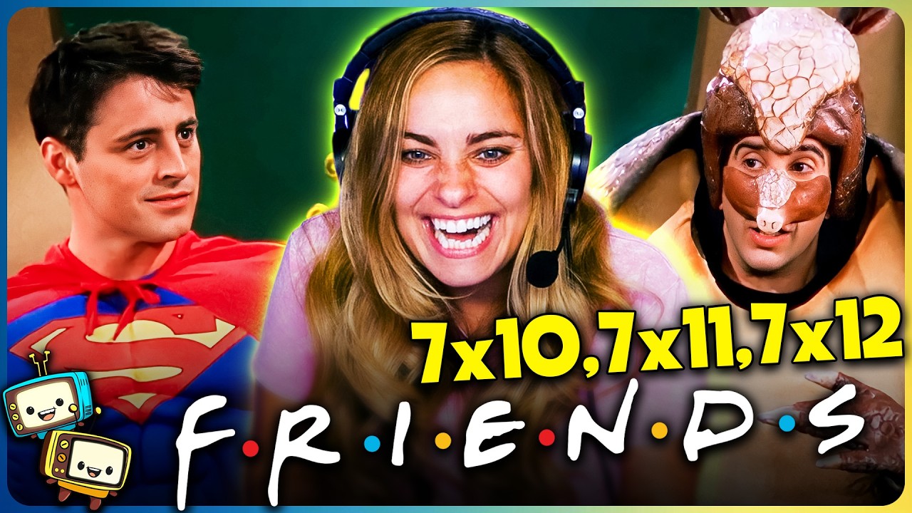 FRIENDS (2000) Season 7 Episodes 7x10, 7x11 & 7x12 Reaction! | First Time Watch! episode artwork