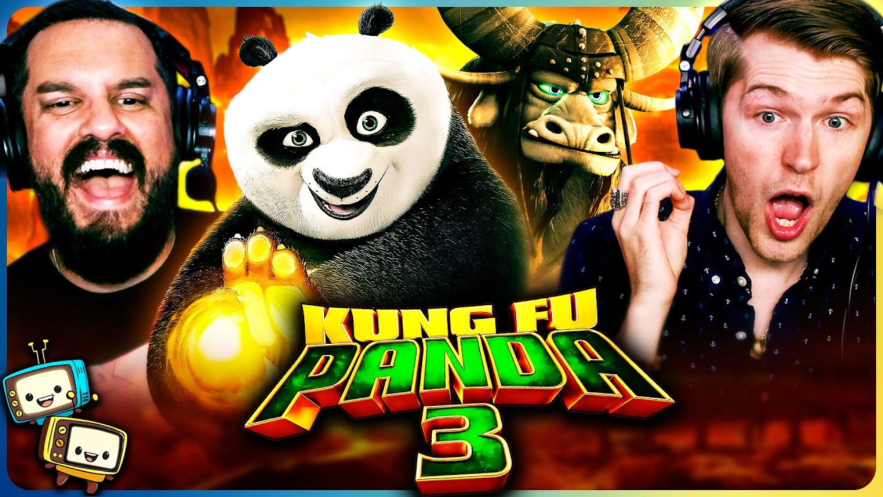 KUNG FU PANDA 3 Movie Reaction! | First Time Watch! | Jack Black | Bryan Cranston | J. K. Simmons episode artwork
