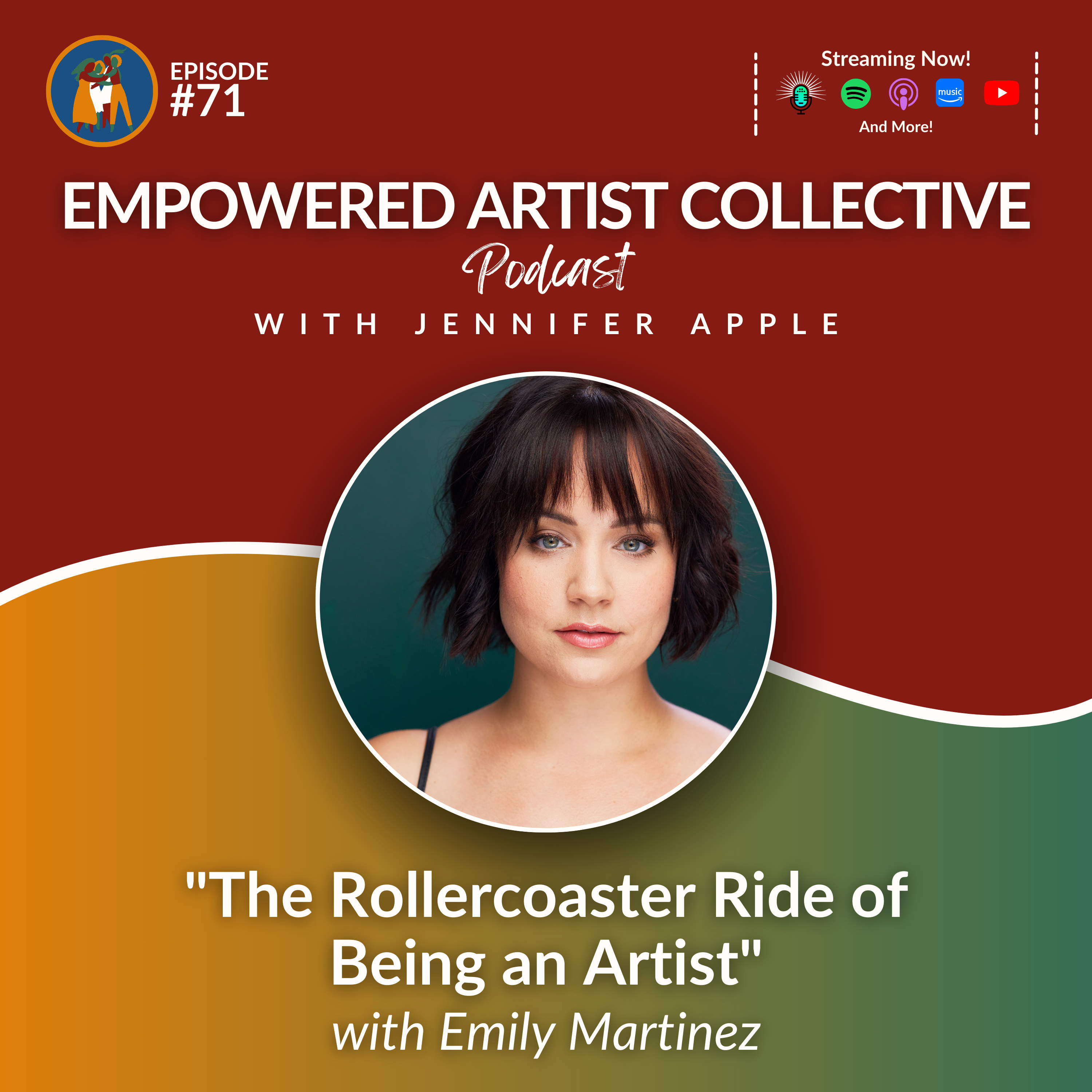 Empowered Artist Collective Podcast - for actors, singers, dancers, writers, creators and performers
