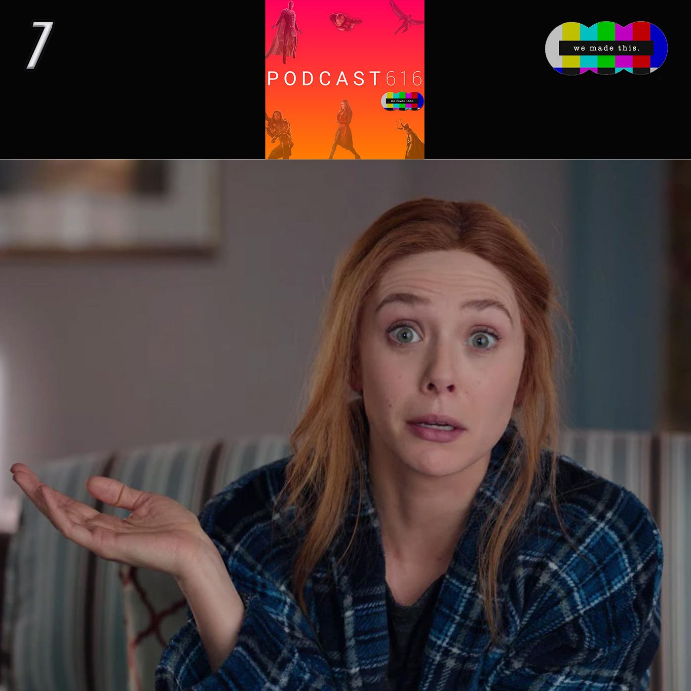 WandaVision 1x07: Breaking the Fourth Wall episode artwork