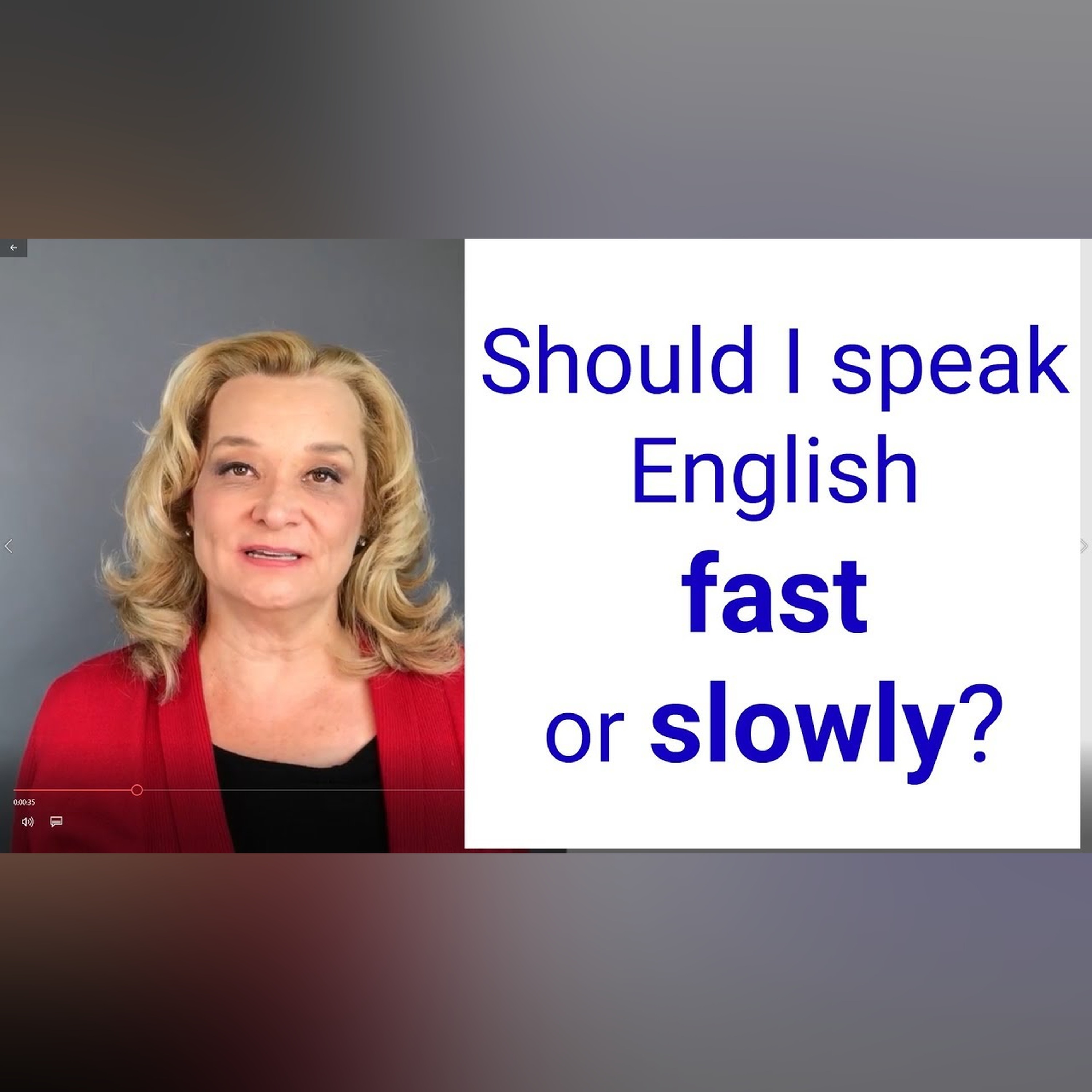 Speak English fast or slowly? | Accurate English episode artwork