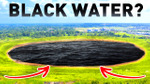 Lake with Liquid Asphalt Instead of Water