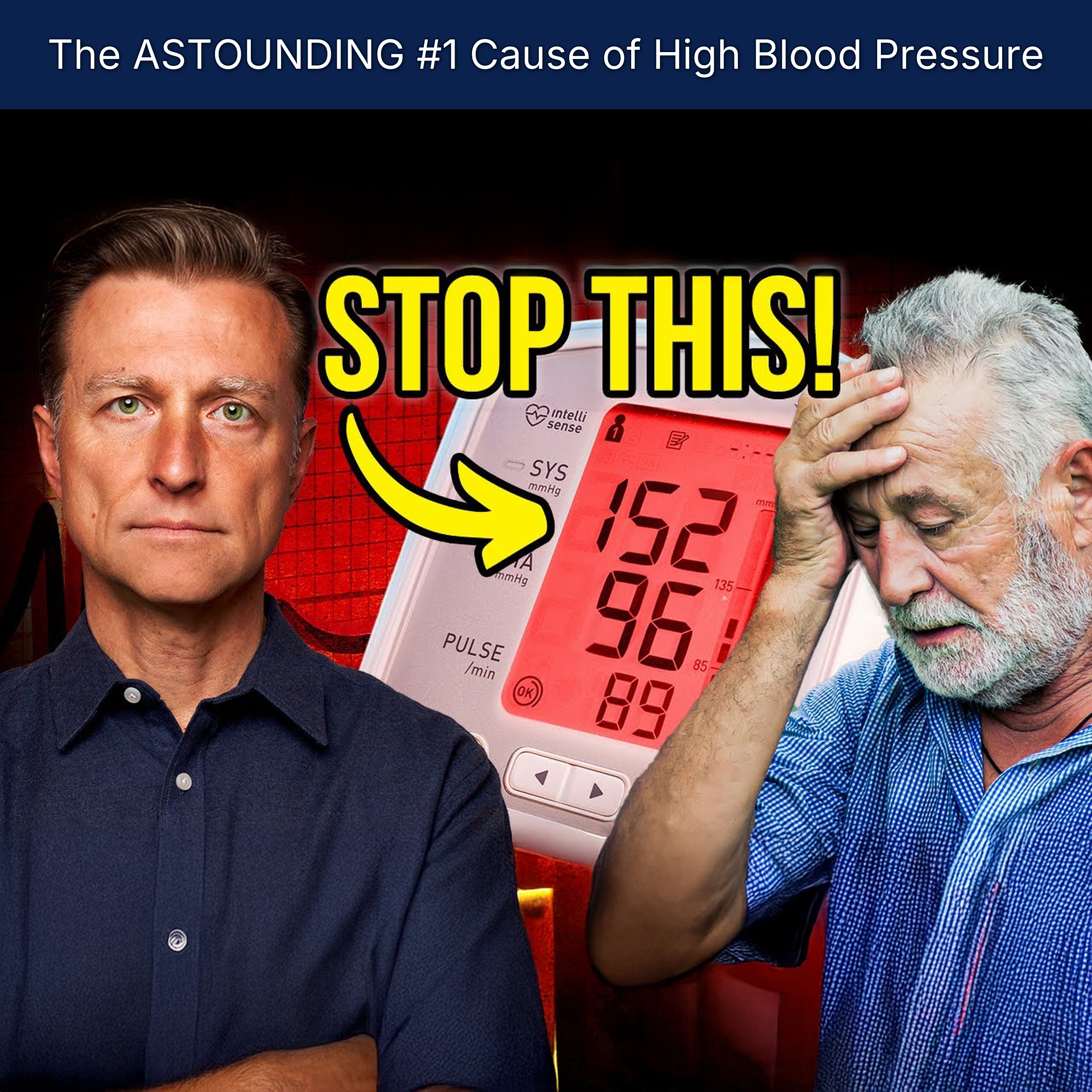The ASTOUNDING #1 Cause of High Blood Pressure episode artwork
