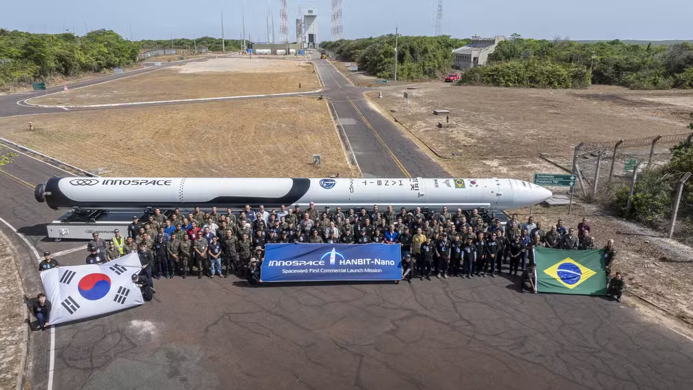 Brasil terá primeiro lançamento de foguete comercial nesta quarta-feira (17)