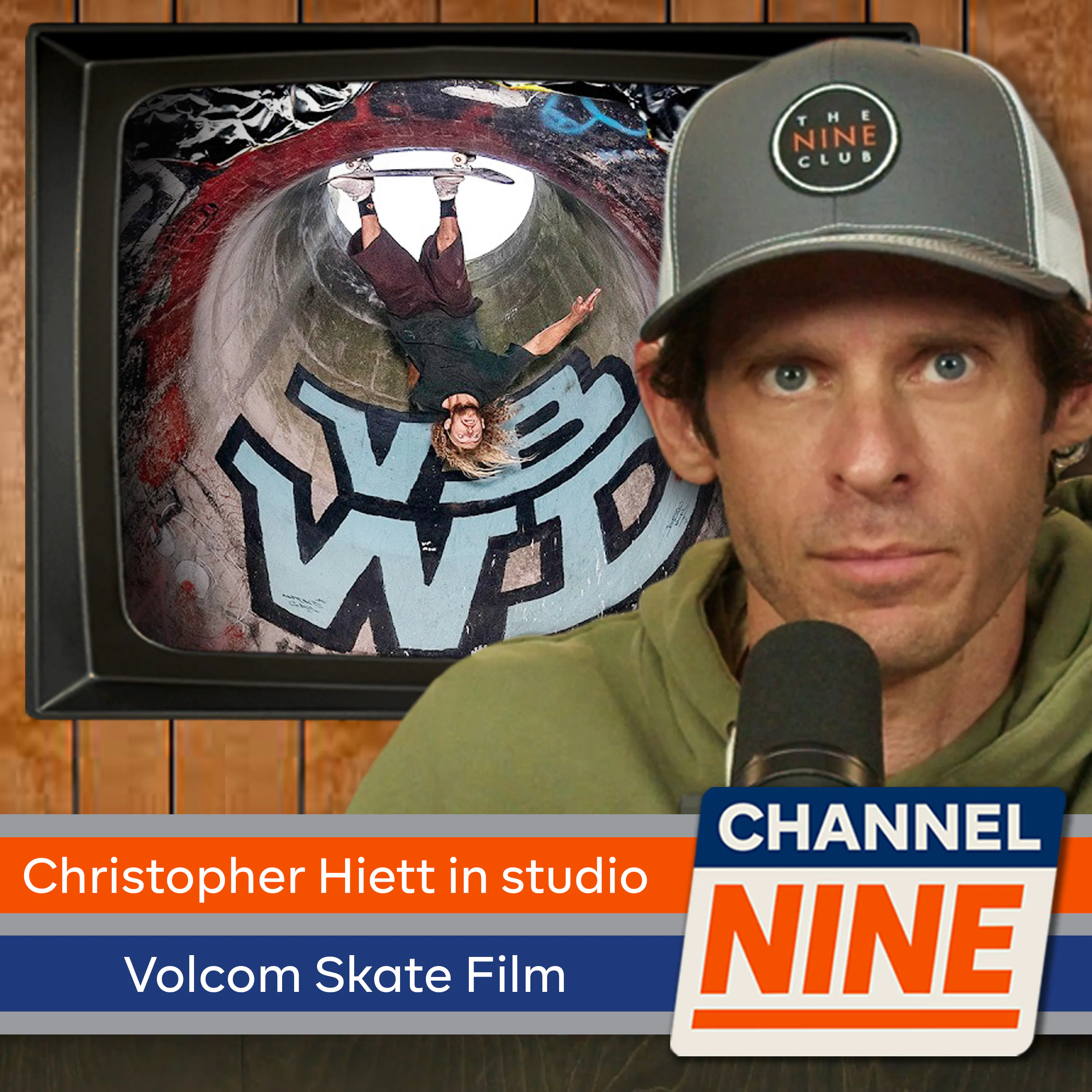 Channel Nine - Volcom Skate Film "Microwave", Sour Solution "3,3", Christopher Hiett in studio episode artwork