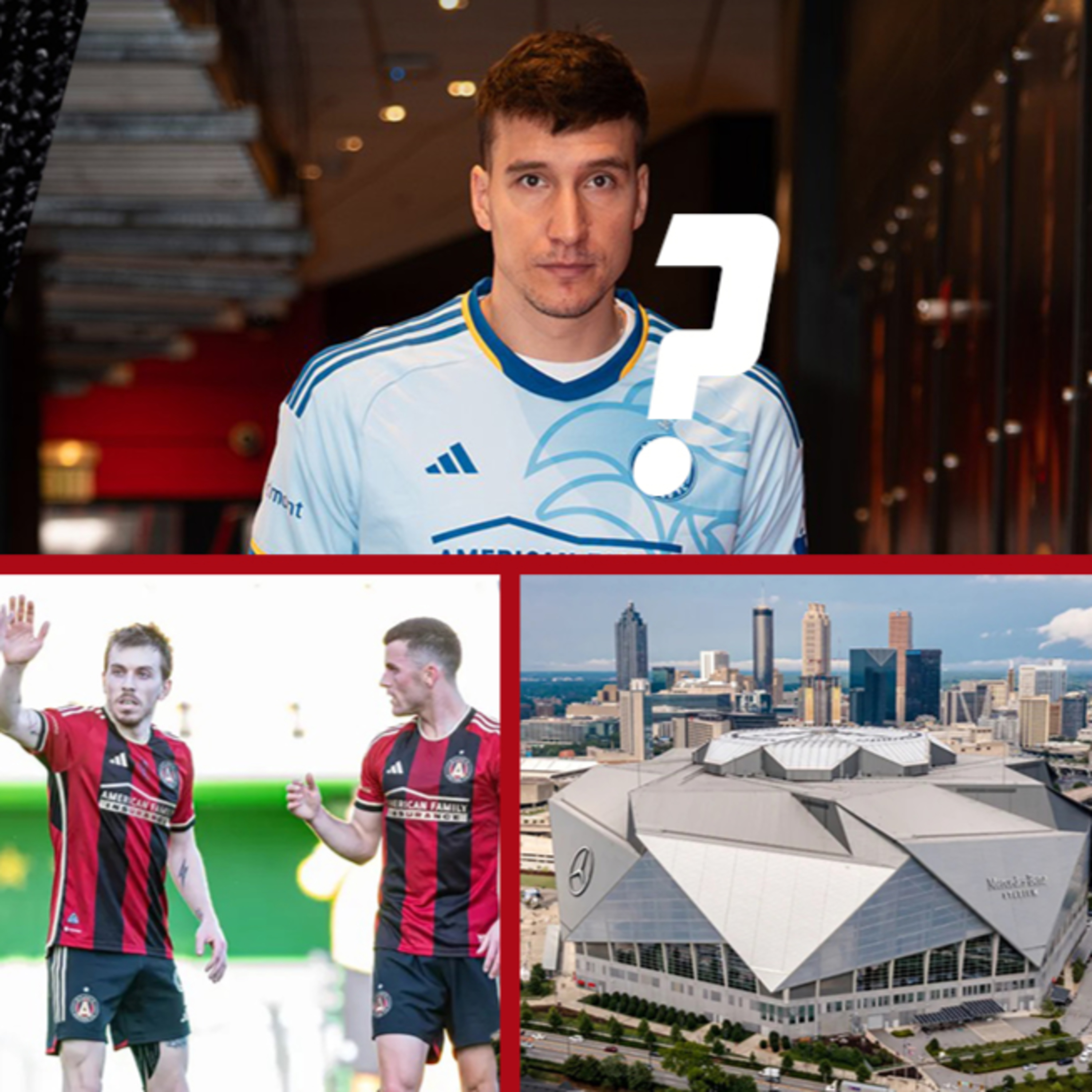 ATL UTD KIT LEAK...AT AN ATLANTA HAWKS GAME?! ATLANTA GETS 2026 WORLD CUP GAMES! NEW ARGENTINE WONDERKID LINKED TO ATL?! PRESEASON CONTINUES - MATCH REVIEWS & PREVIEW! | FIVE STRIPE WEEKLY #300 episode artwork