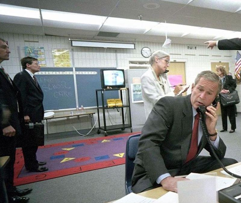 “I was a Presidential Daily Briefer on 9/11” – Mike Morell & President Bush