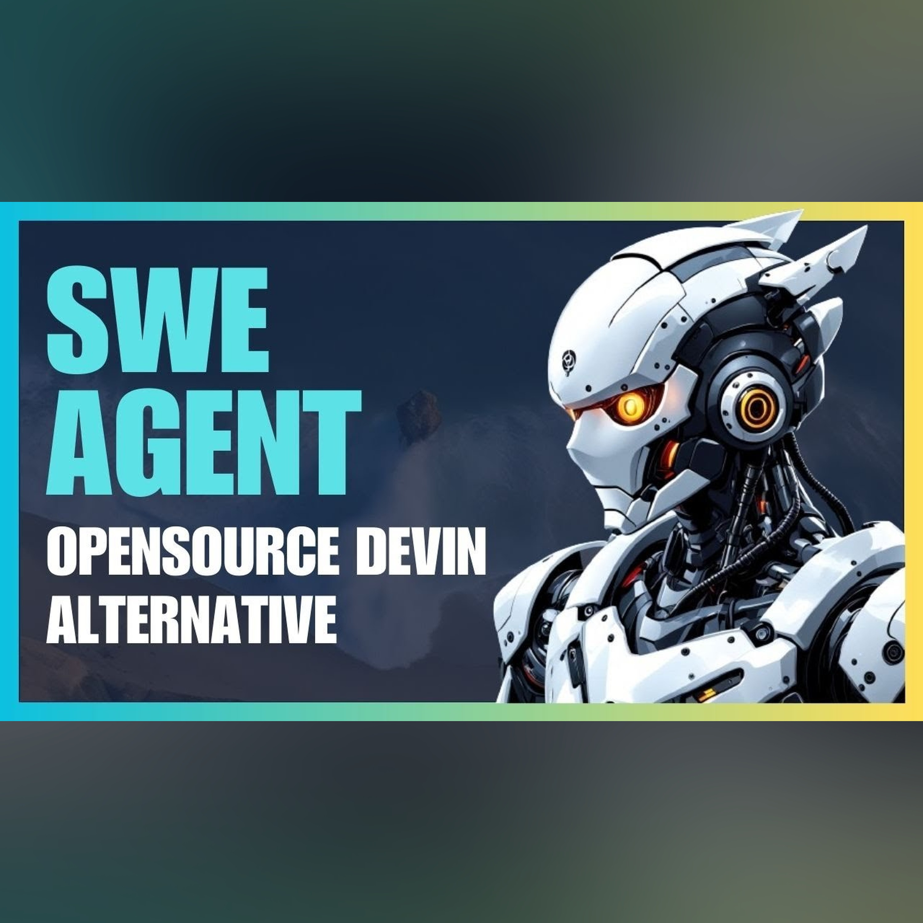 SWE-Agent: OpenSource DEVIN Alternative can resolve Git issues automatically! episode artwork