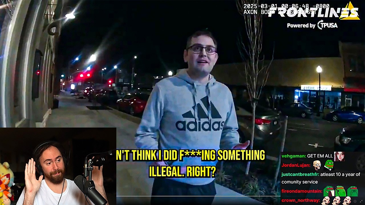 Student attacked for wearing a MAGA hat.. | Asmongold TV