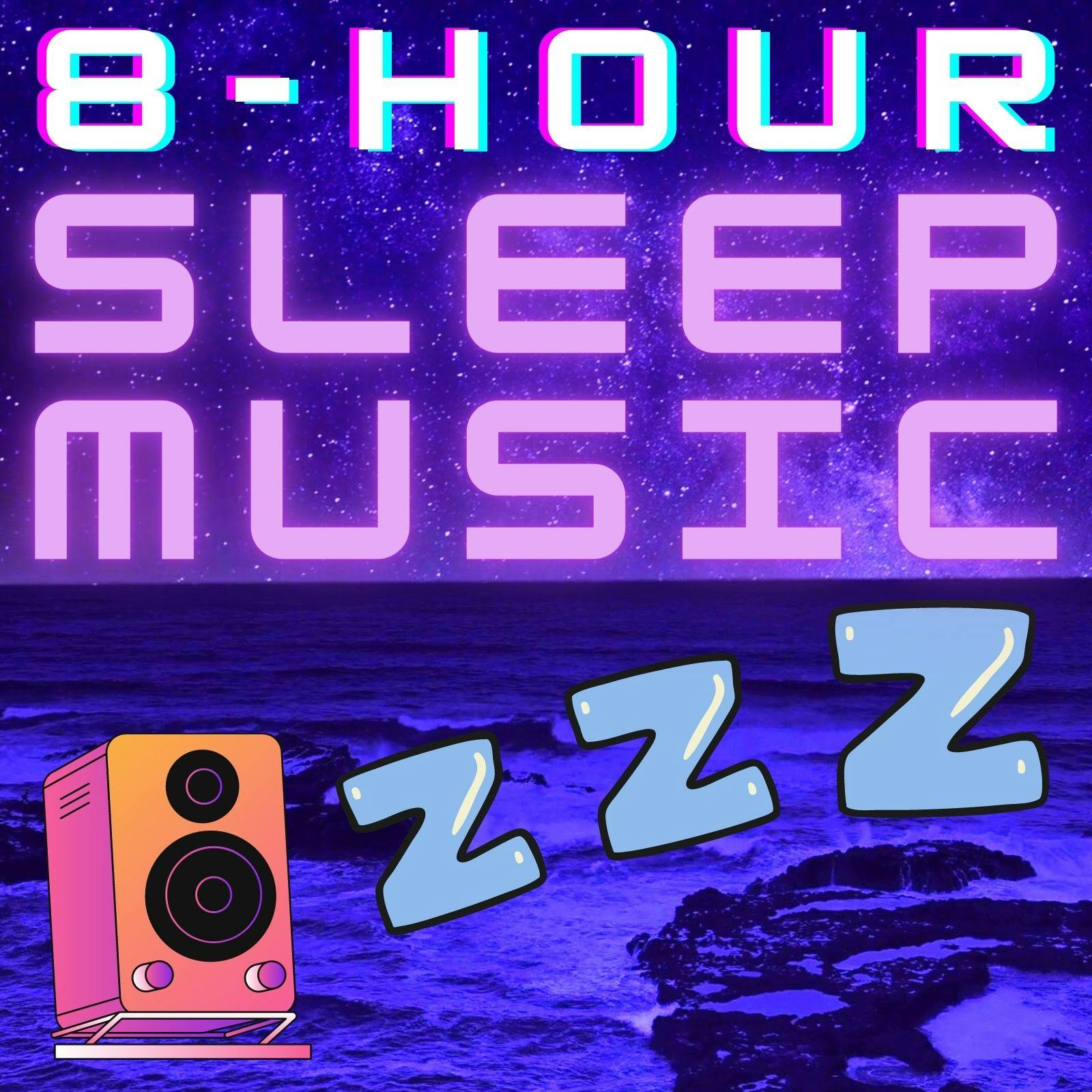 🌙 8 Hour Midnight Dreamscape | Peaceful Ambient Piano Music to Relax | Deep Brown Noise for Stress, Anxiety, ADHD, Tinnitus 😴