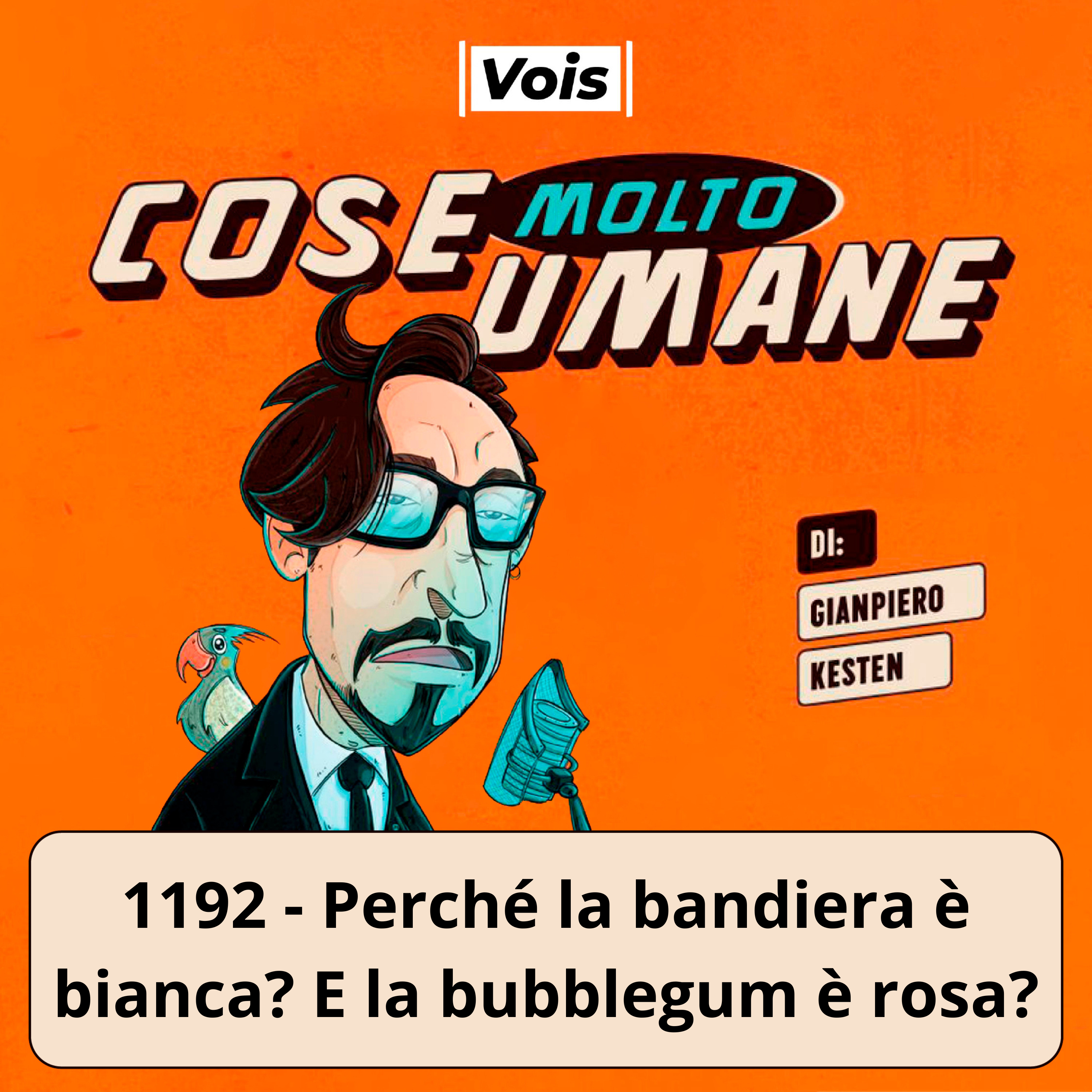 1192 - Perché la bandiera è bianca? E la bubblegum è rosa?