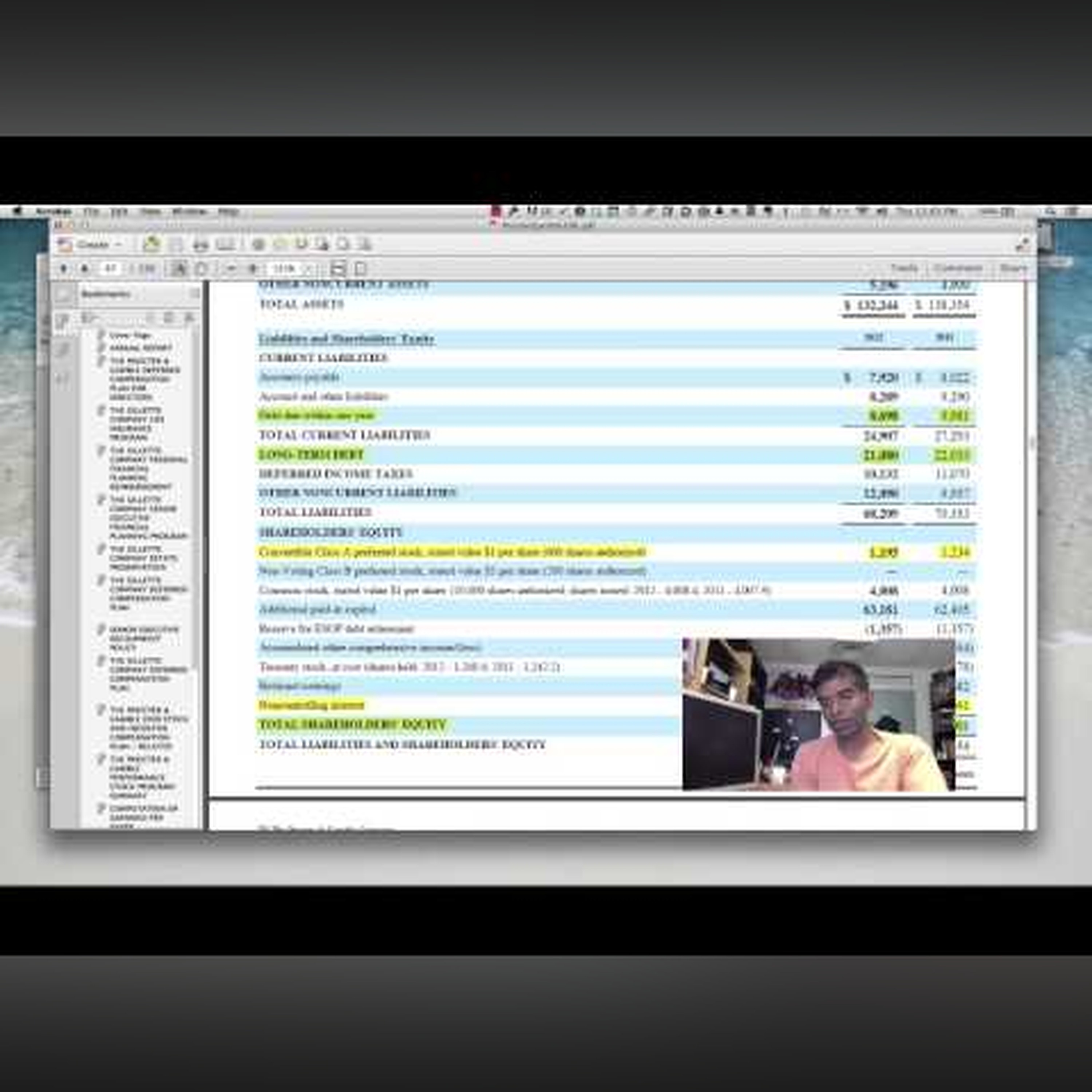 Valuation Tools Webcast: Reading a 10K