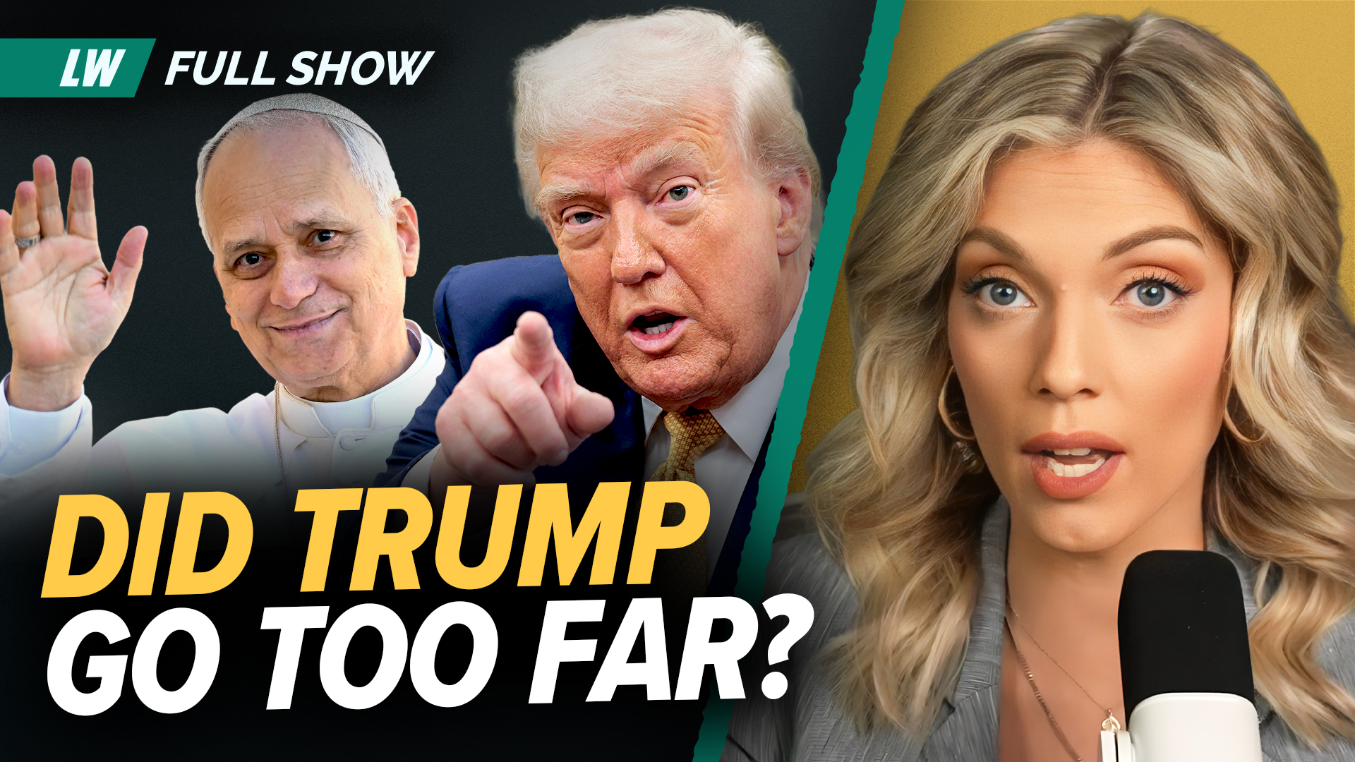The Liz Wheeler Show - The BEST Catholic Response to Trump’s Jesus Meme and Pope Leo Post | Ep 250