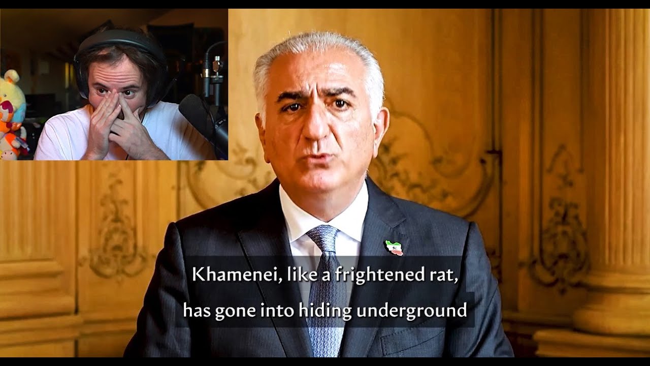 Iranian Crown Prince is mad.. | Asmongold TV