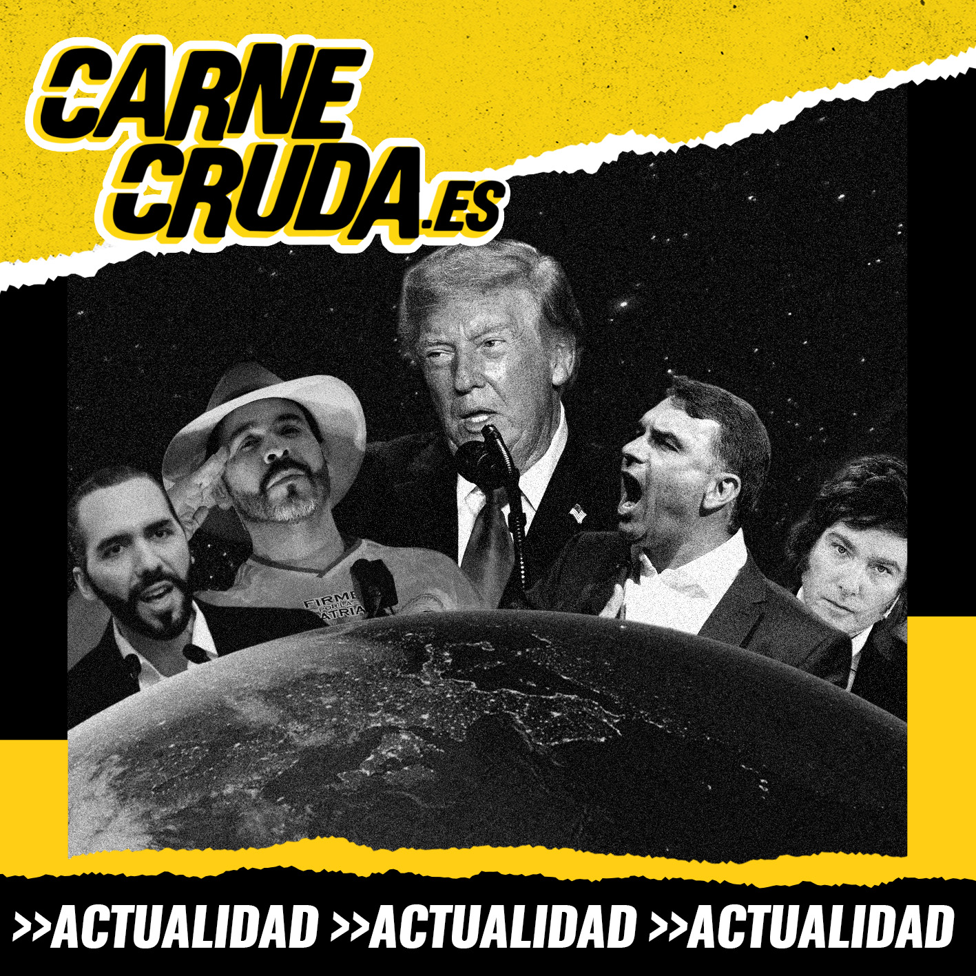 La segunda ola reaccionaria inunda el planeta  (CARNE CRUDA #1717)