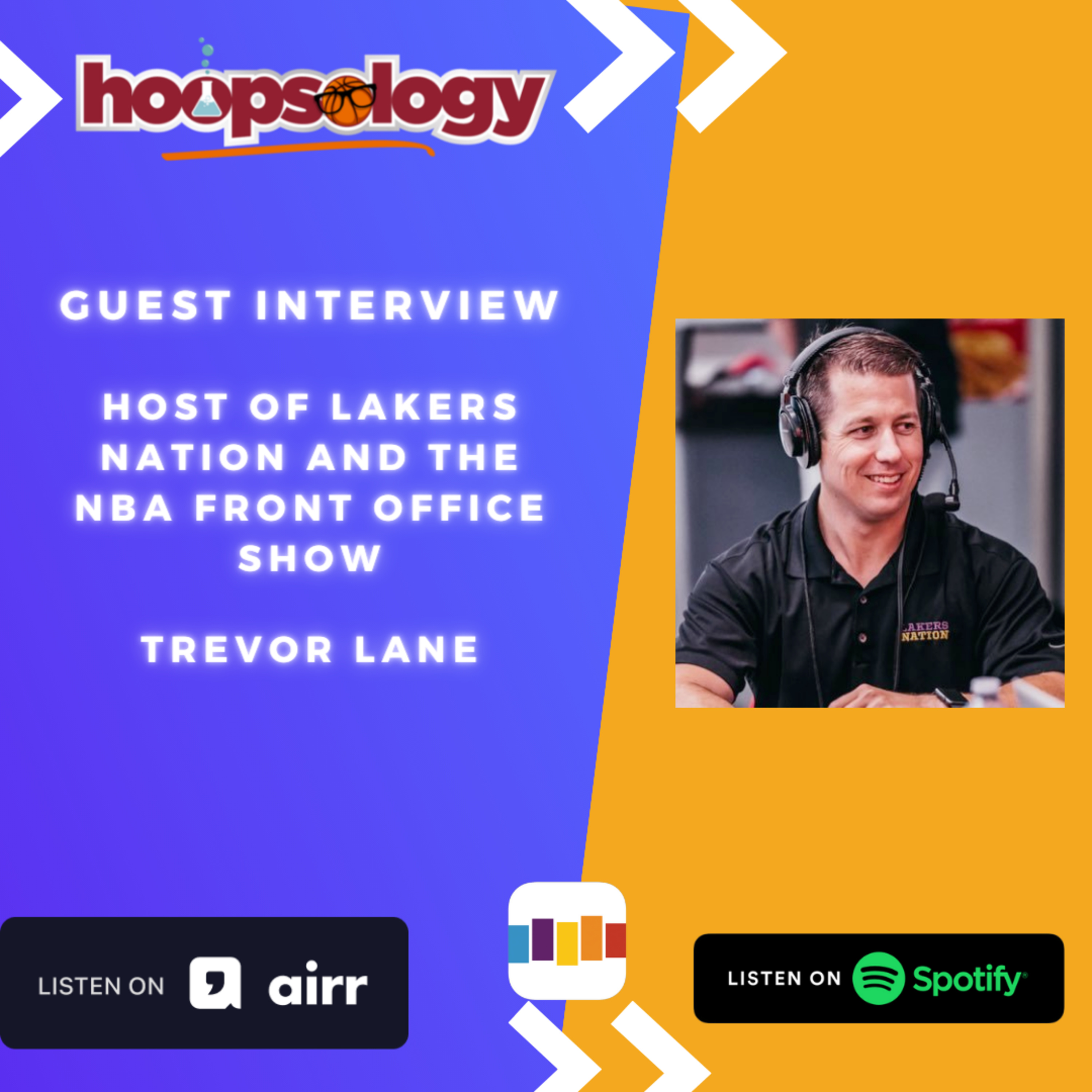 Repairing the Lakers with Lakers Nation's Trevor Lane, Hoopsology Interview episode artwork