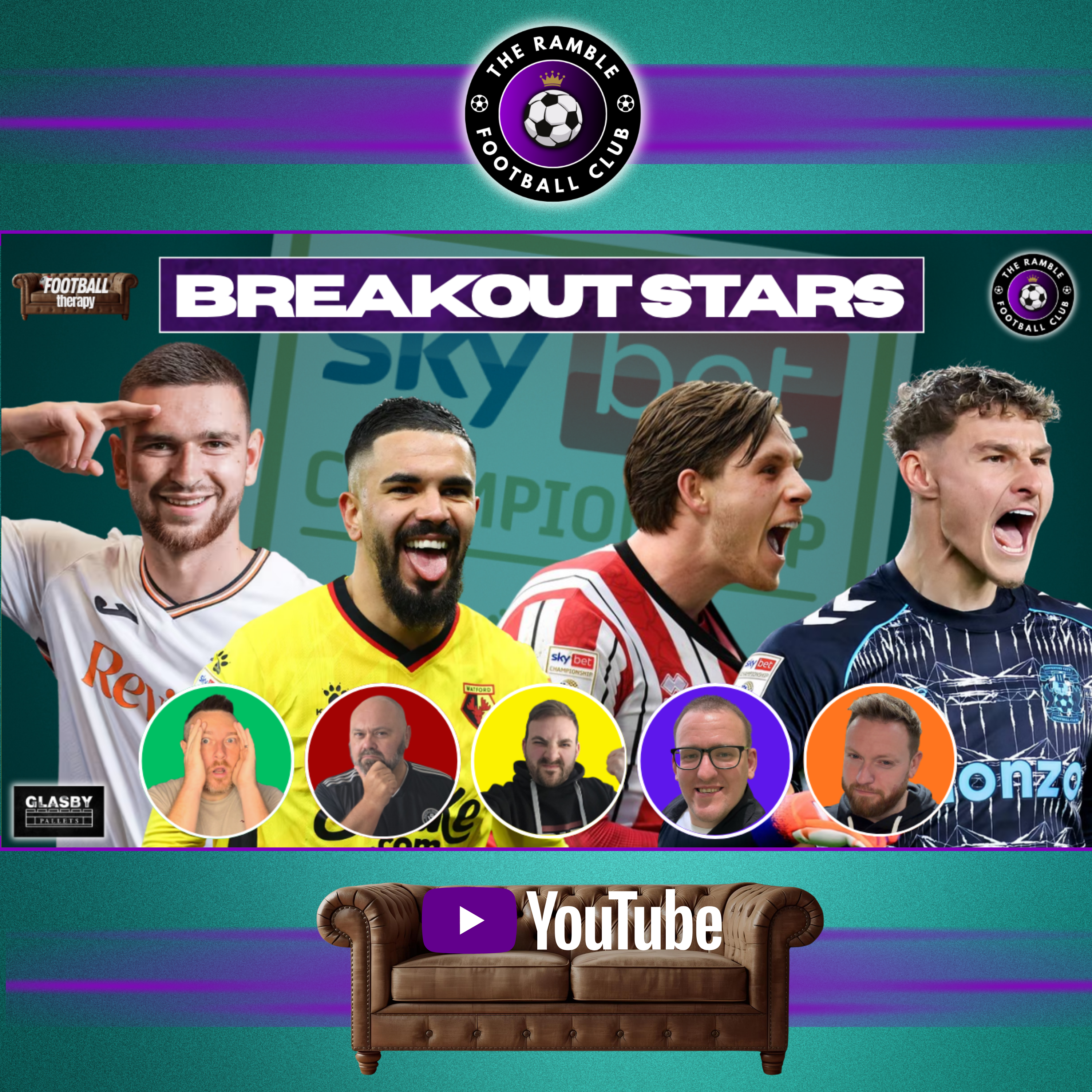 🛋️⚽ FOOTBALL THERAPY | BREAKTHROUGH STARS ⚽🛋️