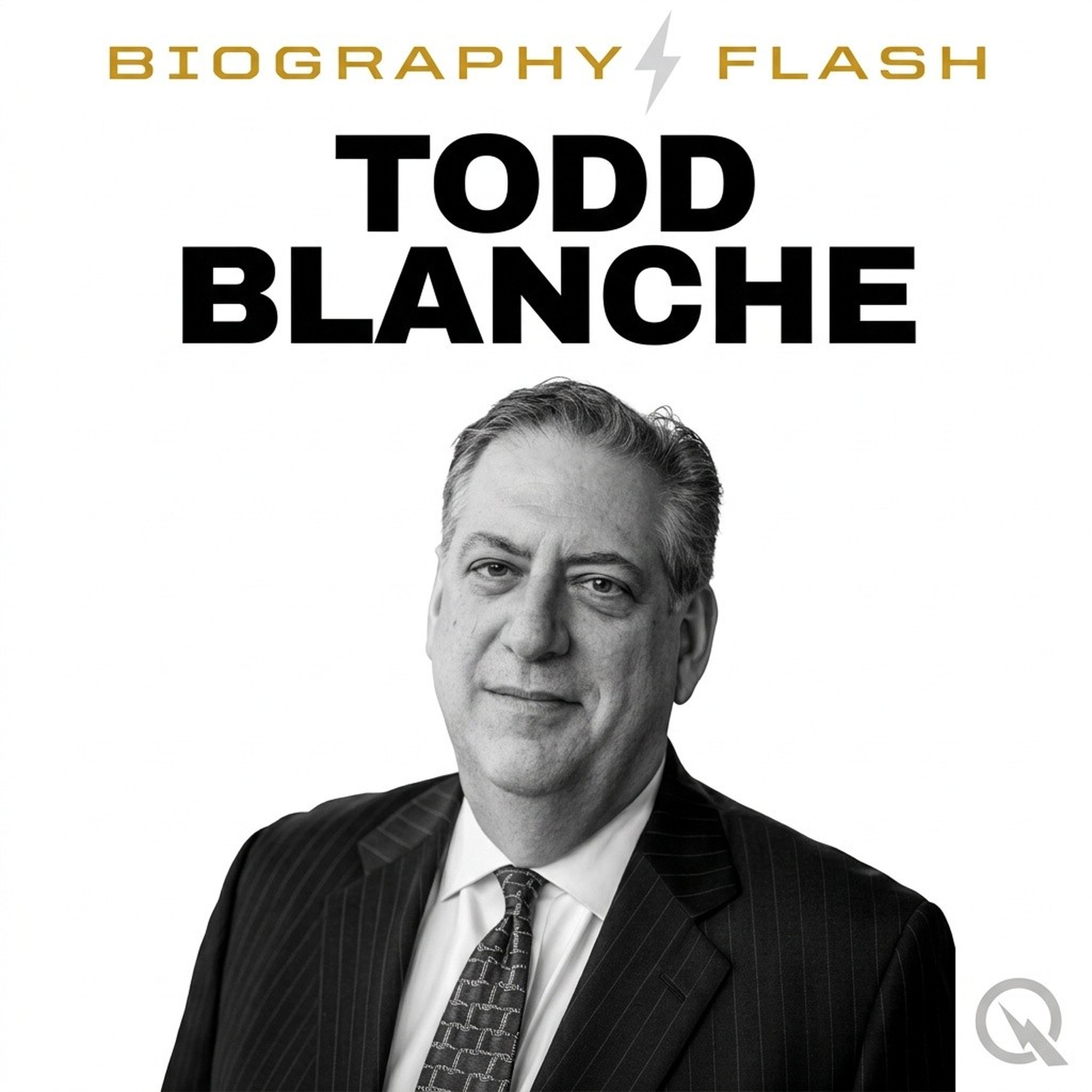 Todd Blanche - Biography Flash podcast artwork