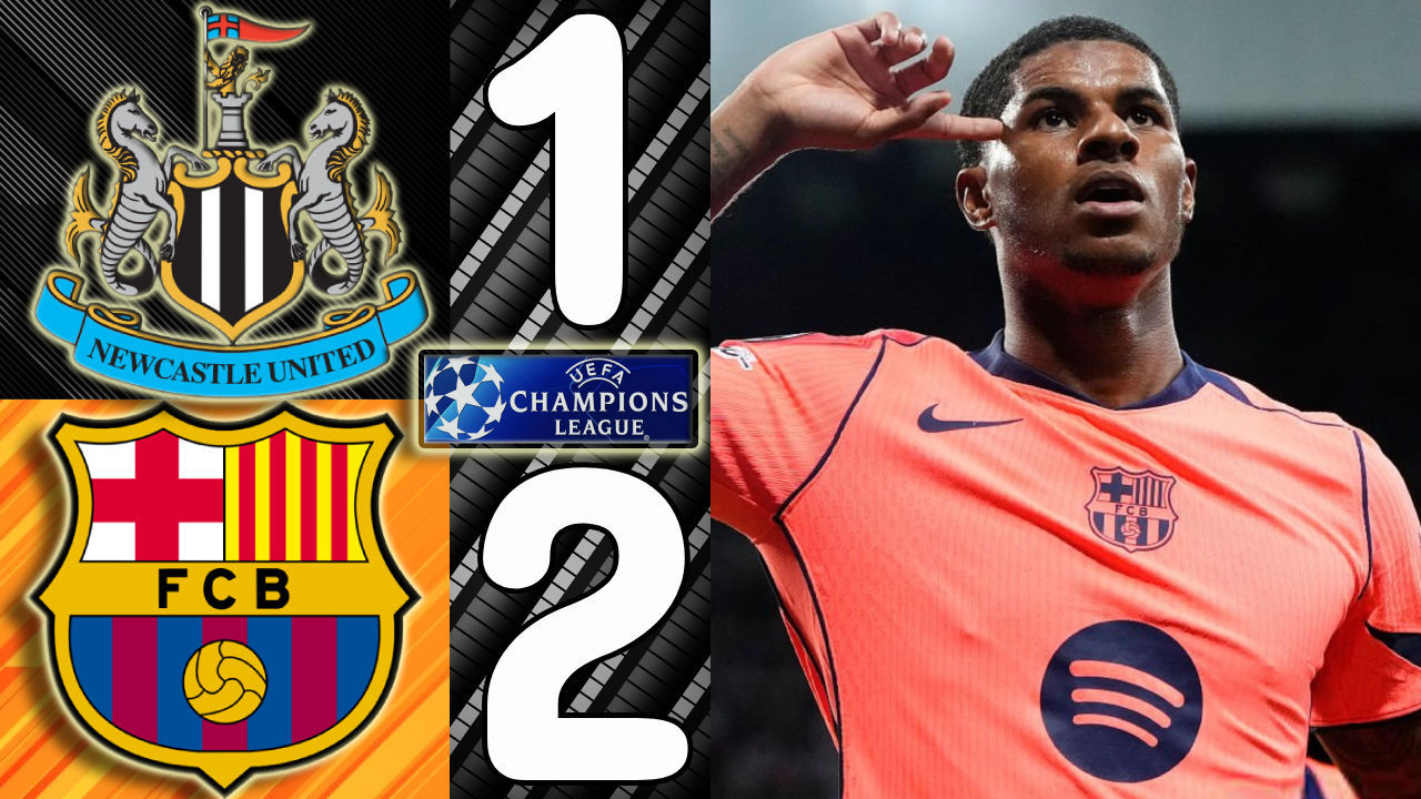 🎥 Newcastle vs. Barcelona [1-2] - Match Review (UEFA Champions League 2025/2026) episode artwork