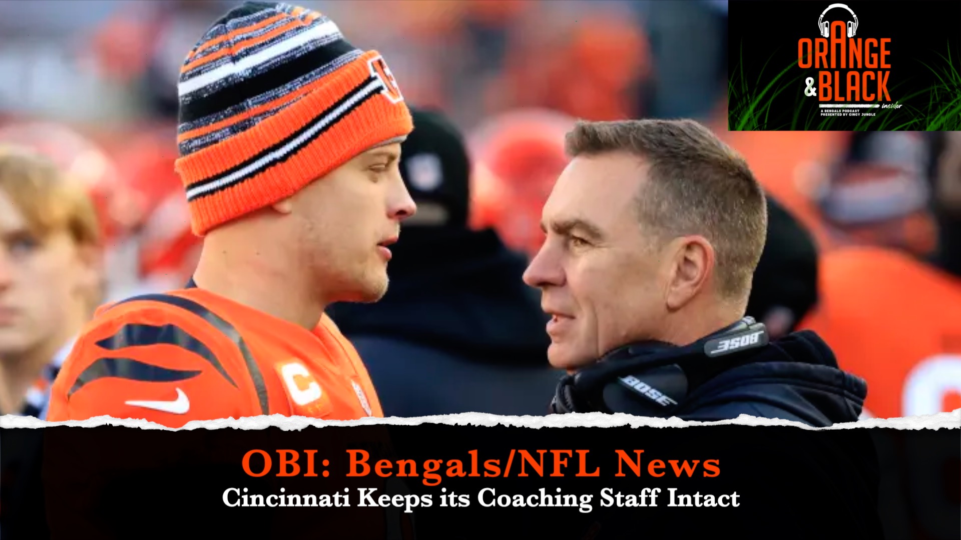 Bengals/NFL News: Cincinnati Keeps its Coaching Staff Intact episode artwork