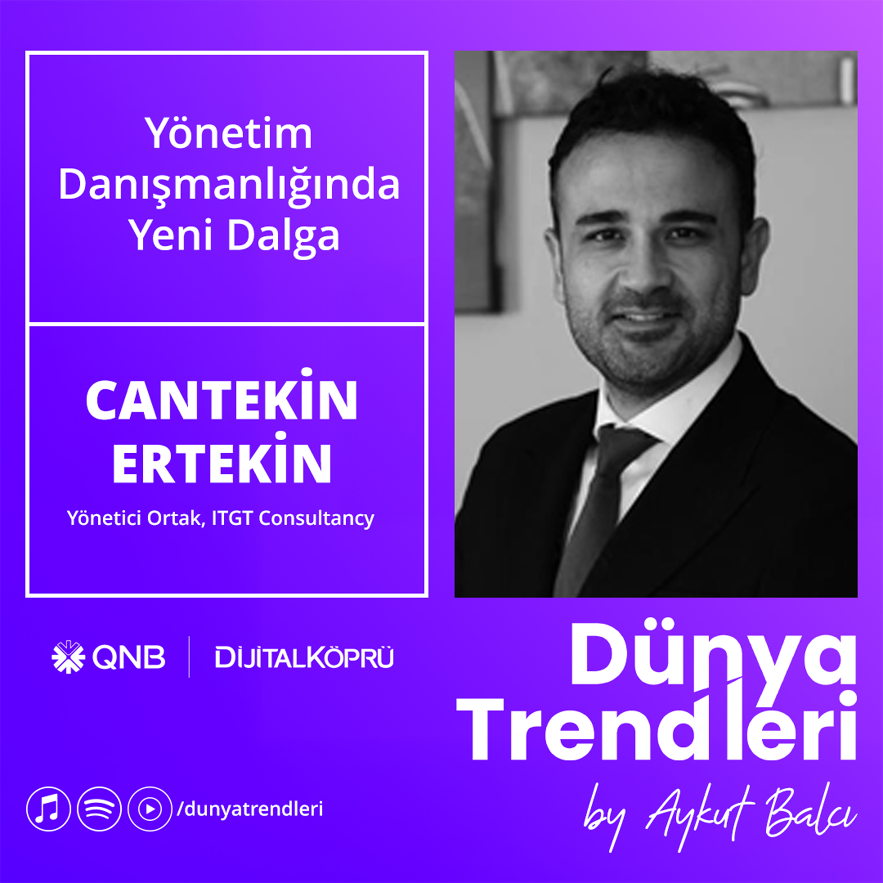 Yönetim Danışmanlığında Yeni Dalga - Konuk: ITGT Kurucusu Cantekin Ertekin