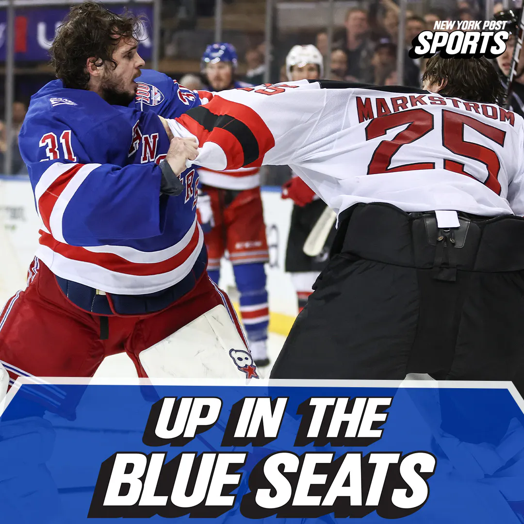 Old Fashioned GOALIE Fights + YOUR mailbag questions! | Up in the Blue Seats episode artwork