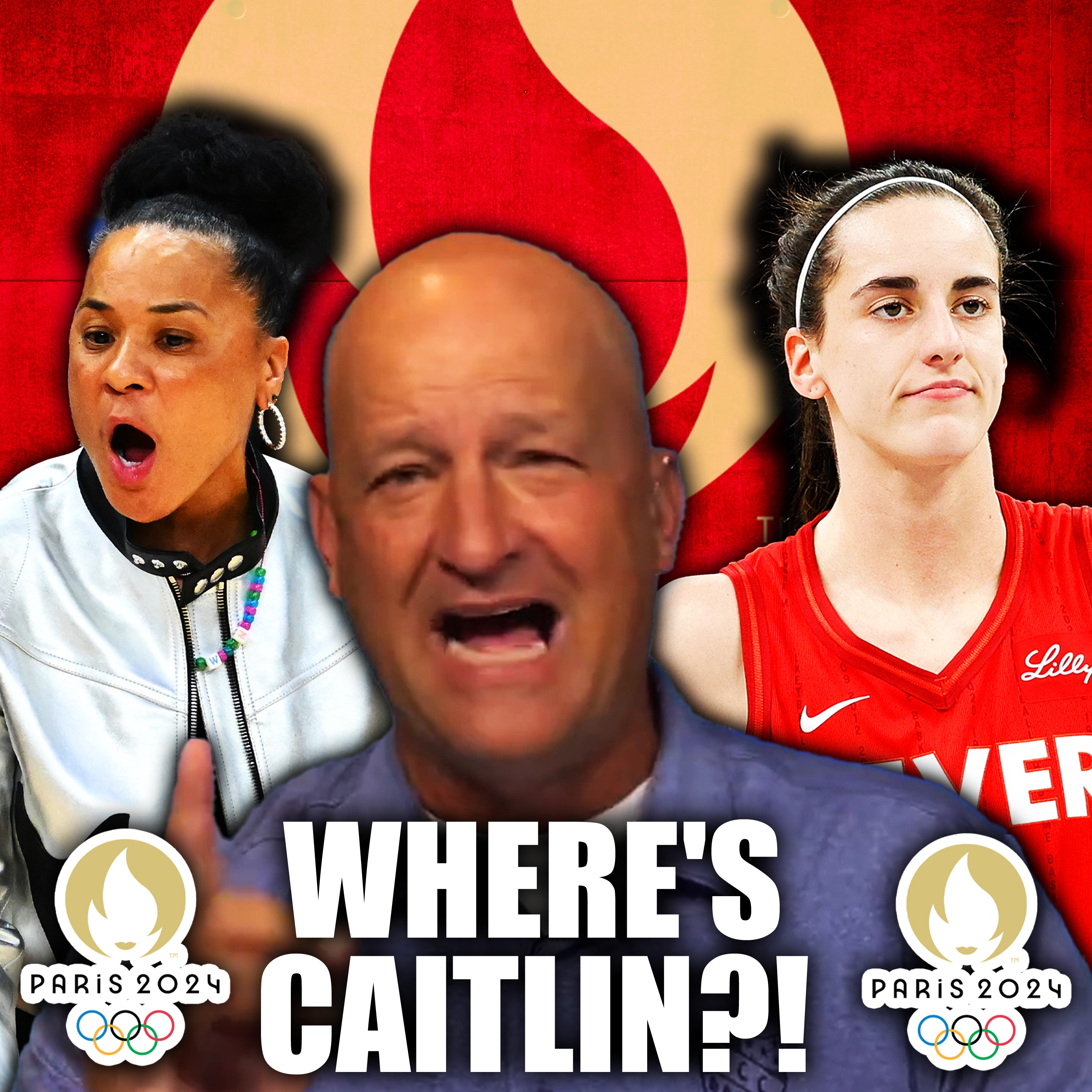 Team USA Women’s Hoops’ Ratings PLUMMET Without Caitlin Clark + Seth Greenberg & Kenny Albert	| episode artwork