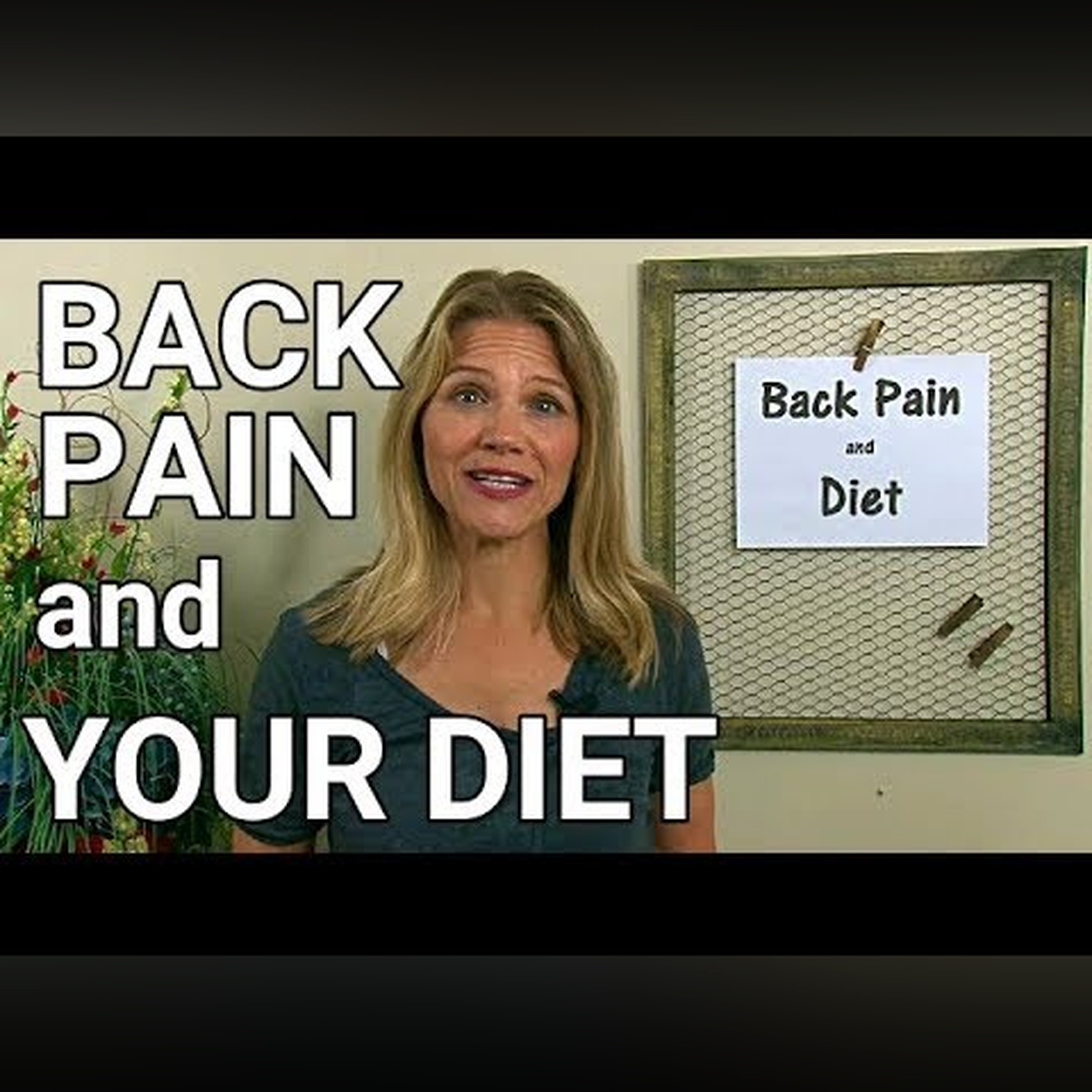 Back Pain and Diet: Foods that Heal and Foods that Inflame episode artwork