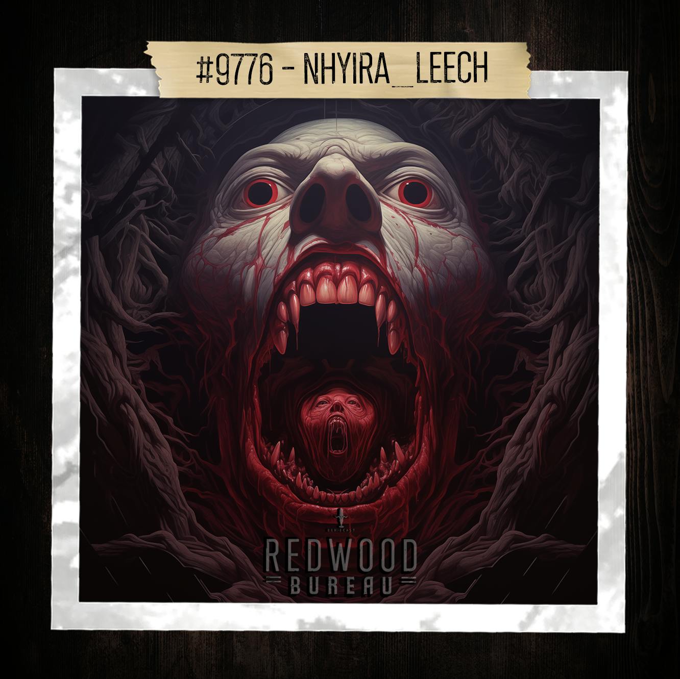 "NHYIRA_LEECH" - Redwood Bureau Phenomenon #9776