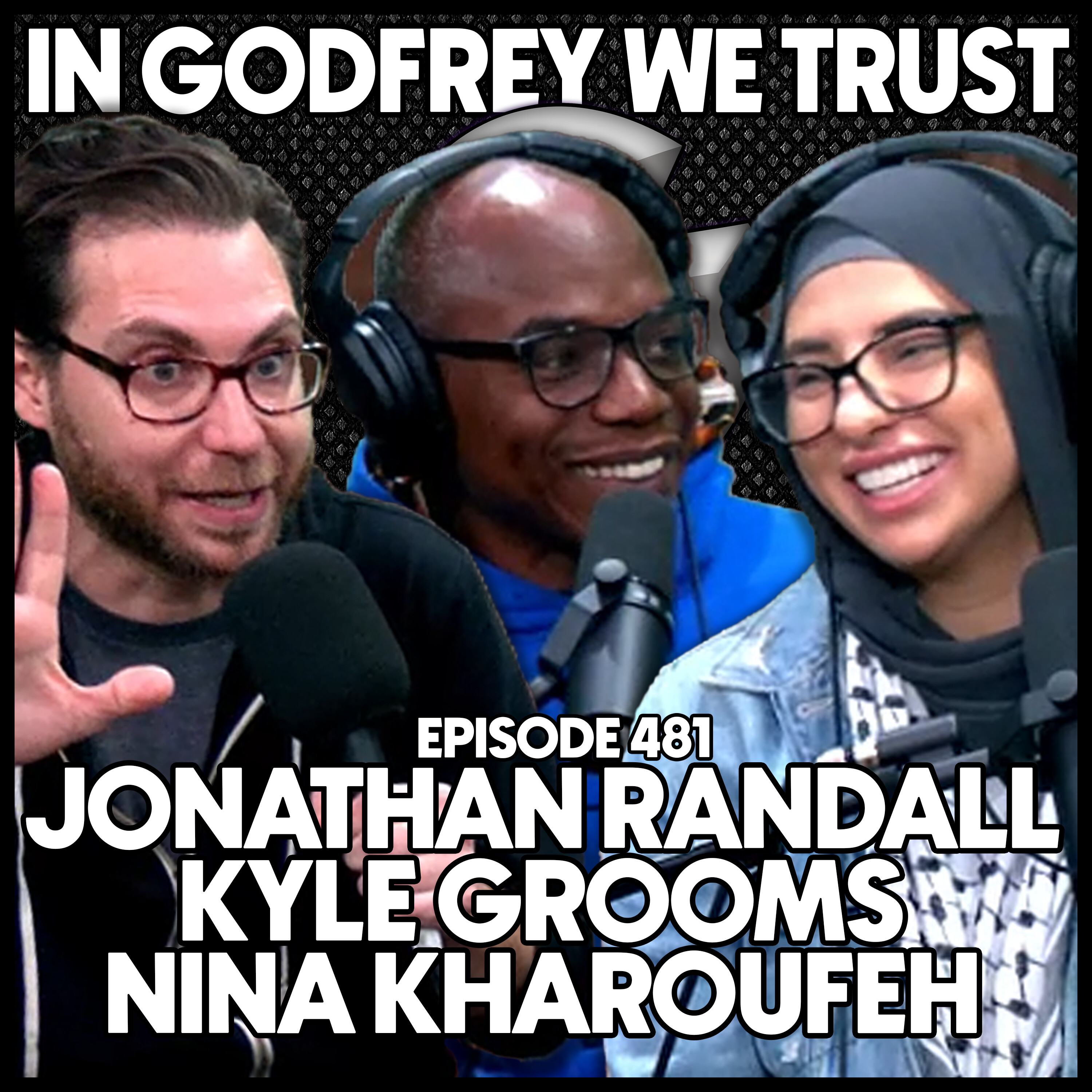 481. Nina Kharoufeh, Kyle Grooms & Jonathan Randall | Ceasefire episode artwork