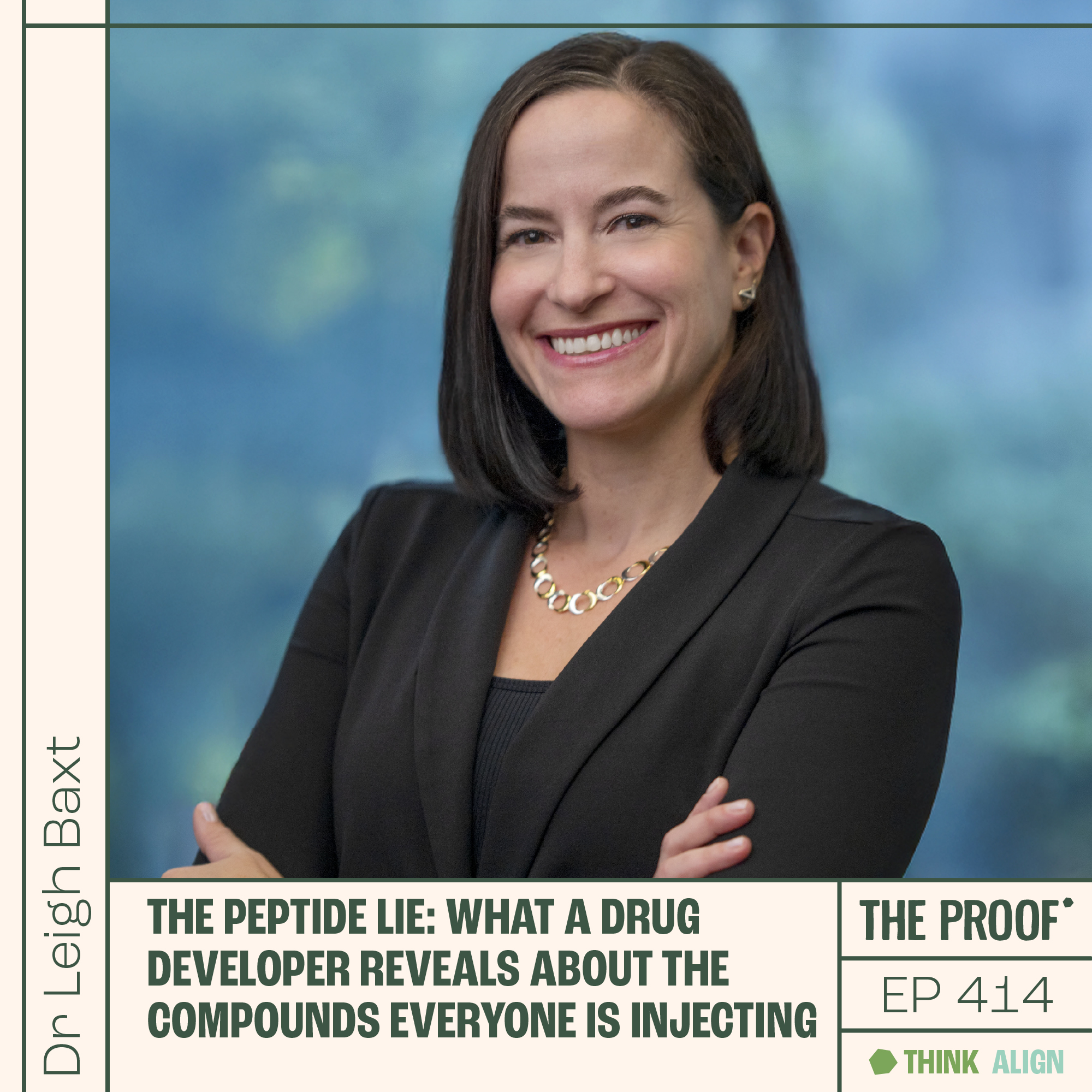 The Peptide Lie: What a Drug Developer Reveals About the Compounds Everyone Is Injecting | Dr Leigh Baxt