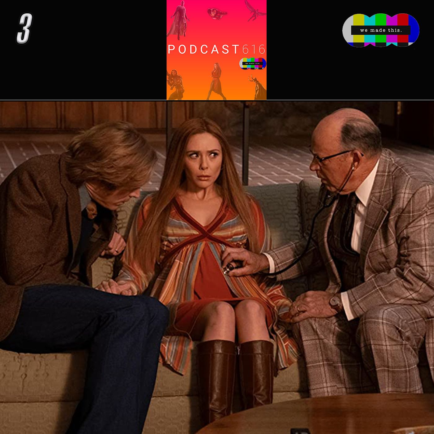 WandaVision 1x03: Now in Color episode artwork