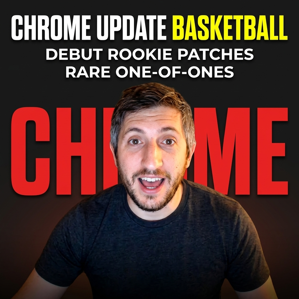 2025-26 Topps Chrome Update Basketball - Debut Patch Chasing episode artwork