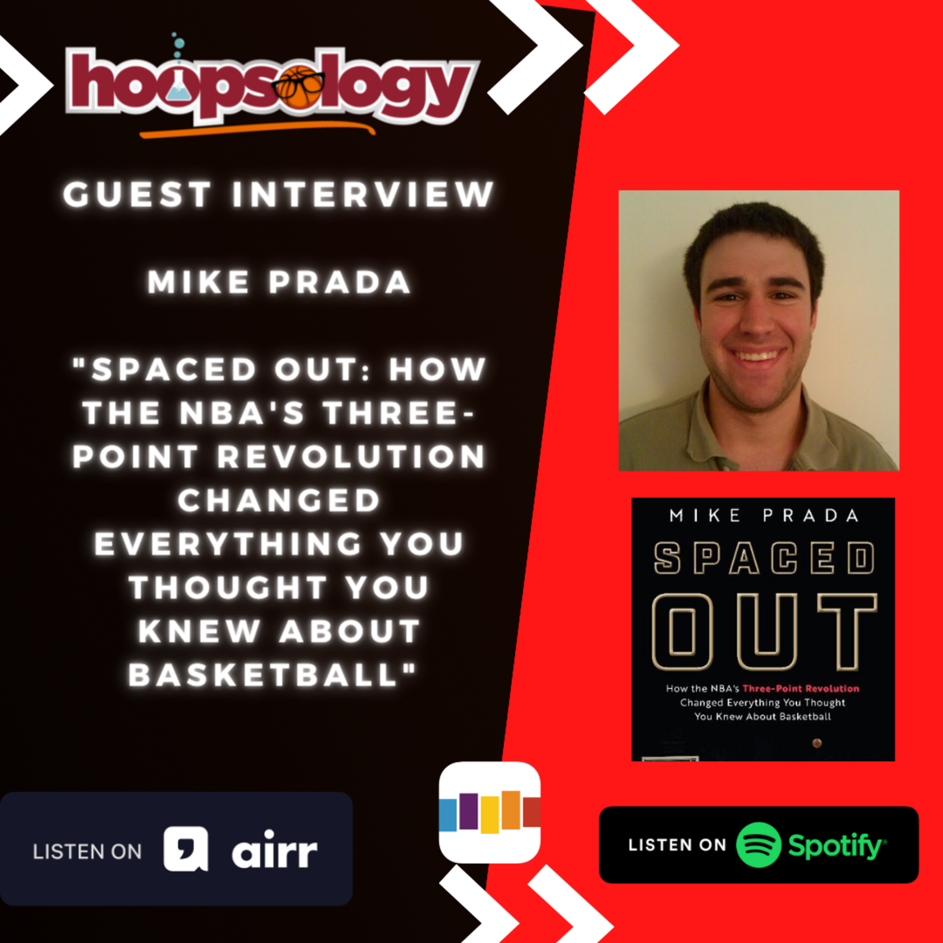 Discussing the NBA's Three-Point Revolution with Mike Prada, Hoopsology Interview episode artwork