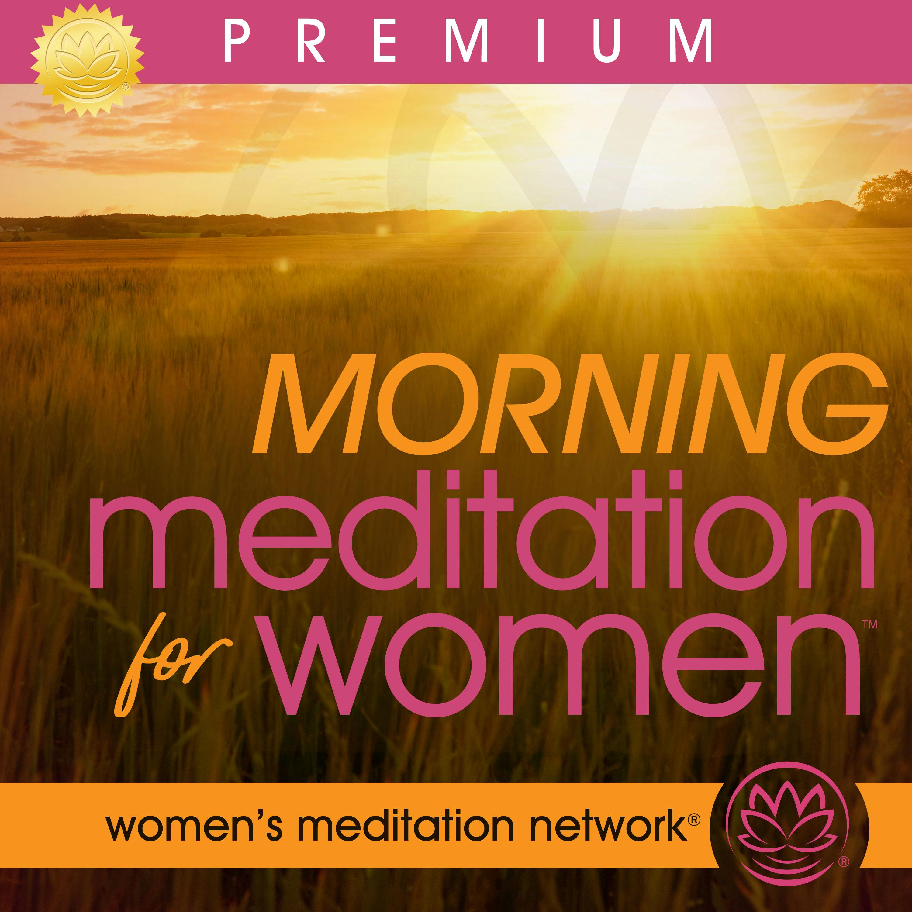 Morning Meditation for Women PREMIUM podcast tile