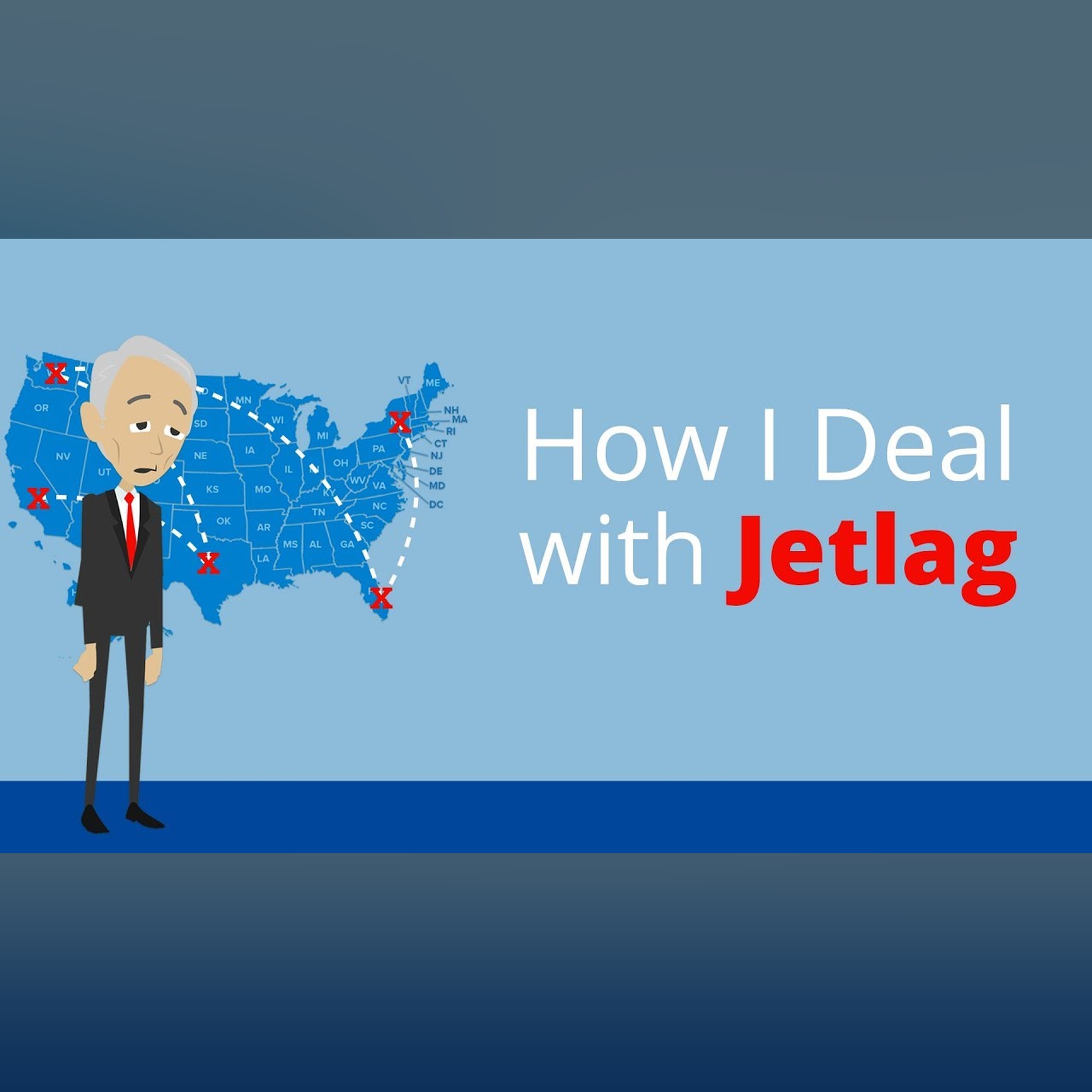 How To Deal with Jet Lag [Travel Tips] | Brian Tracy