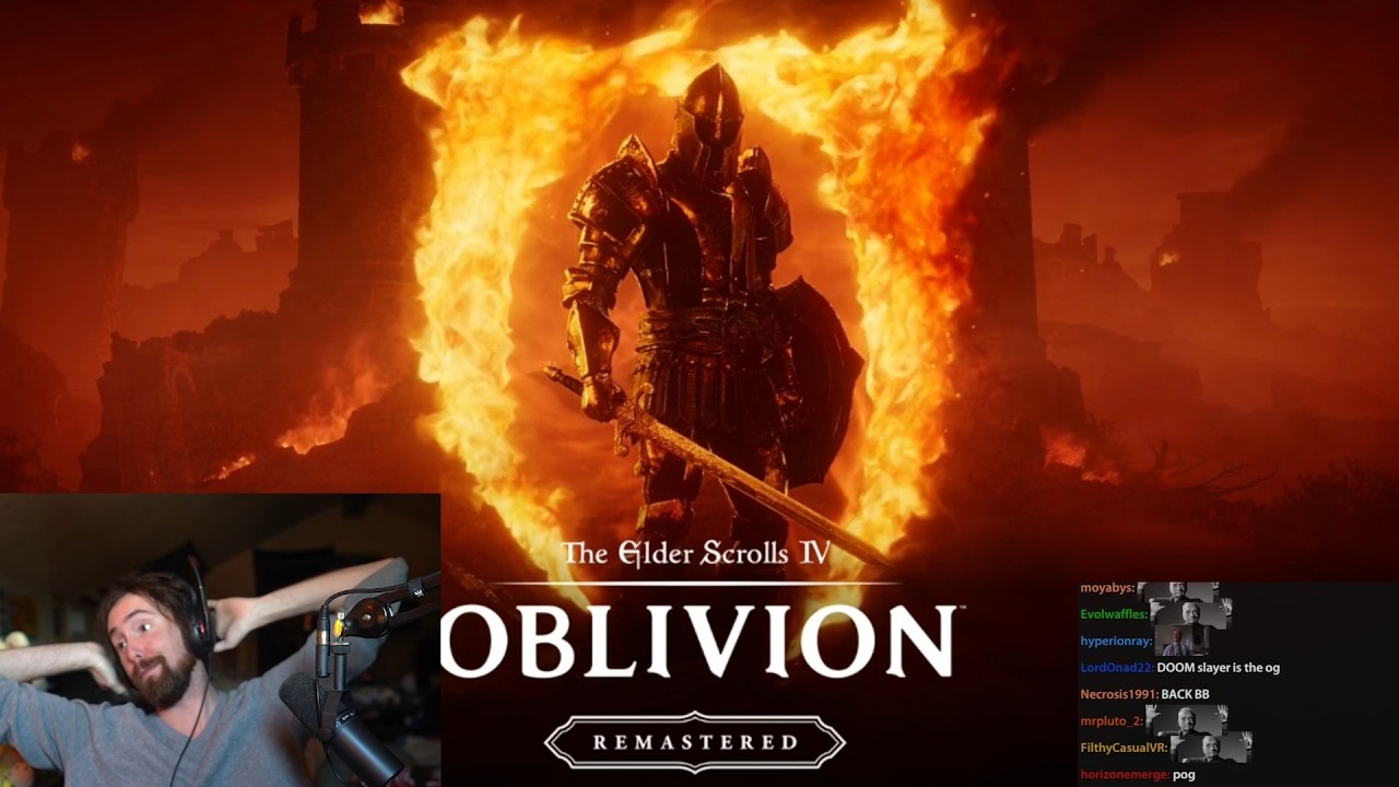 I Played More Oblivion (it's honestly incredible) | Asmongold TV