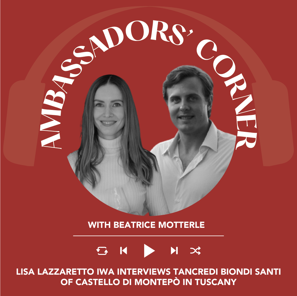 Ep. 2620 Lisa Lazzaretto interviews Tancredi Biondi Santi of Castello di Montepò in Maremma, Tuscany | Clubhouse Ambassadors' Corner