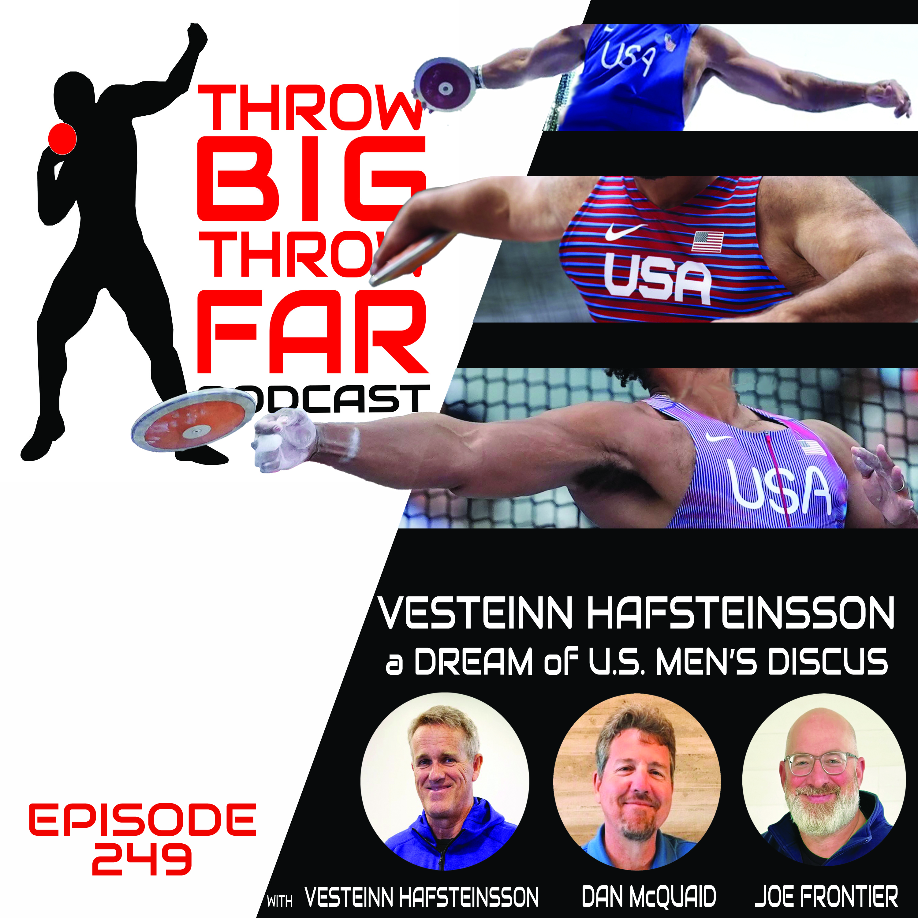 Ep249: COACH VESTEINN HAFSTEINSSON - A dream for American Men's Discus Throwing
