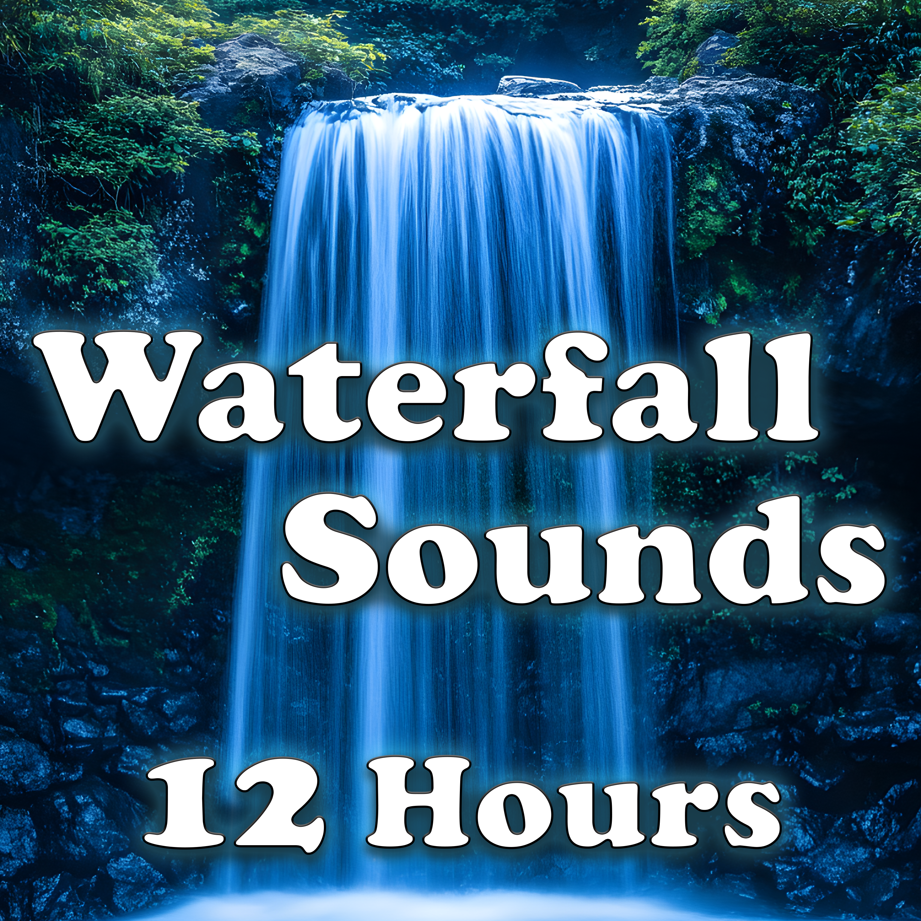 Moonlit Waterfall - 12 Hours of Tranquil Sounds episode artwork