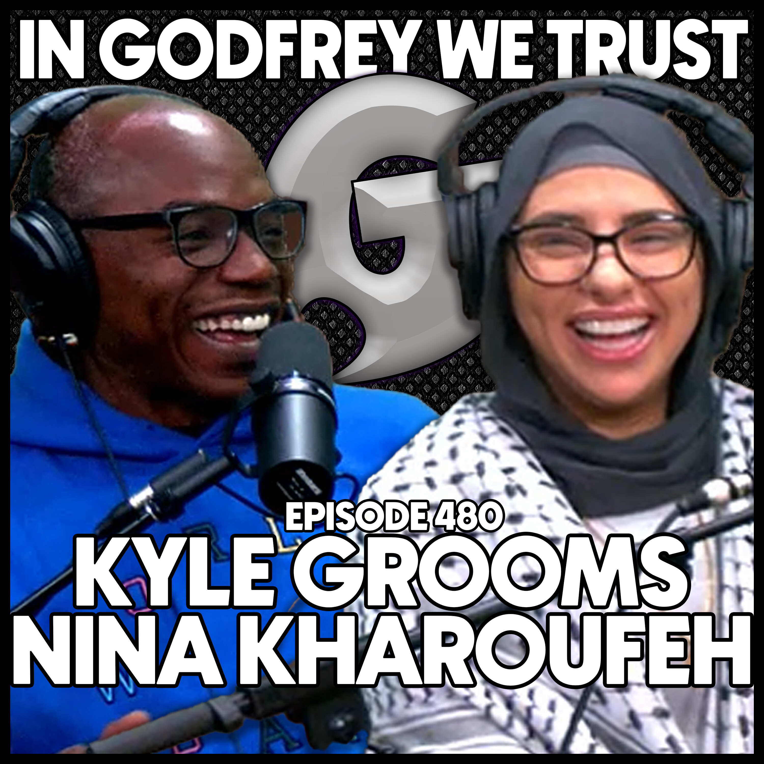 480. Kyle Grooms & Nina Kharoufeh | Godfrey Hosted The Chicago Emmys episode artwork