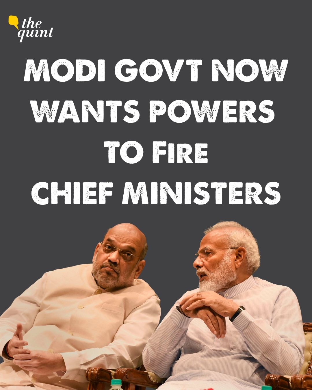 Govt Wants Powers to Remove CMs, Ministers Jailed for Over 30 Days. What Does This Mean? | The Quint episode artwork