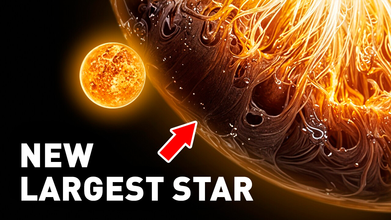 The New Largest Star in the Universe!