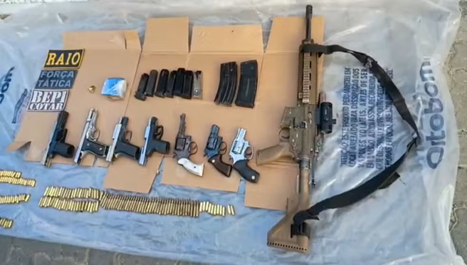 Sete integrantes do Comando Vermelho morrem durante confronto com a polícia no Ceará