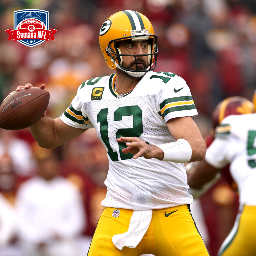 Semana NFL #61 - Prévia Semana 8: Rodgers enfrenta melhor time da NFL buscando sair da crise.
